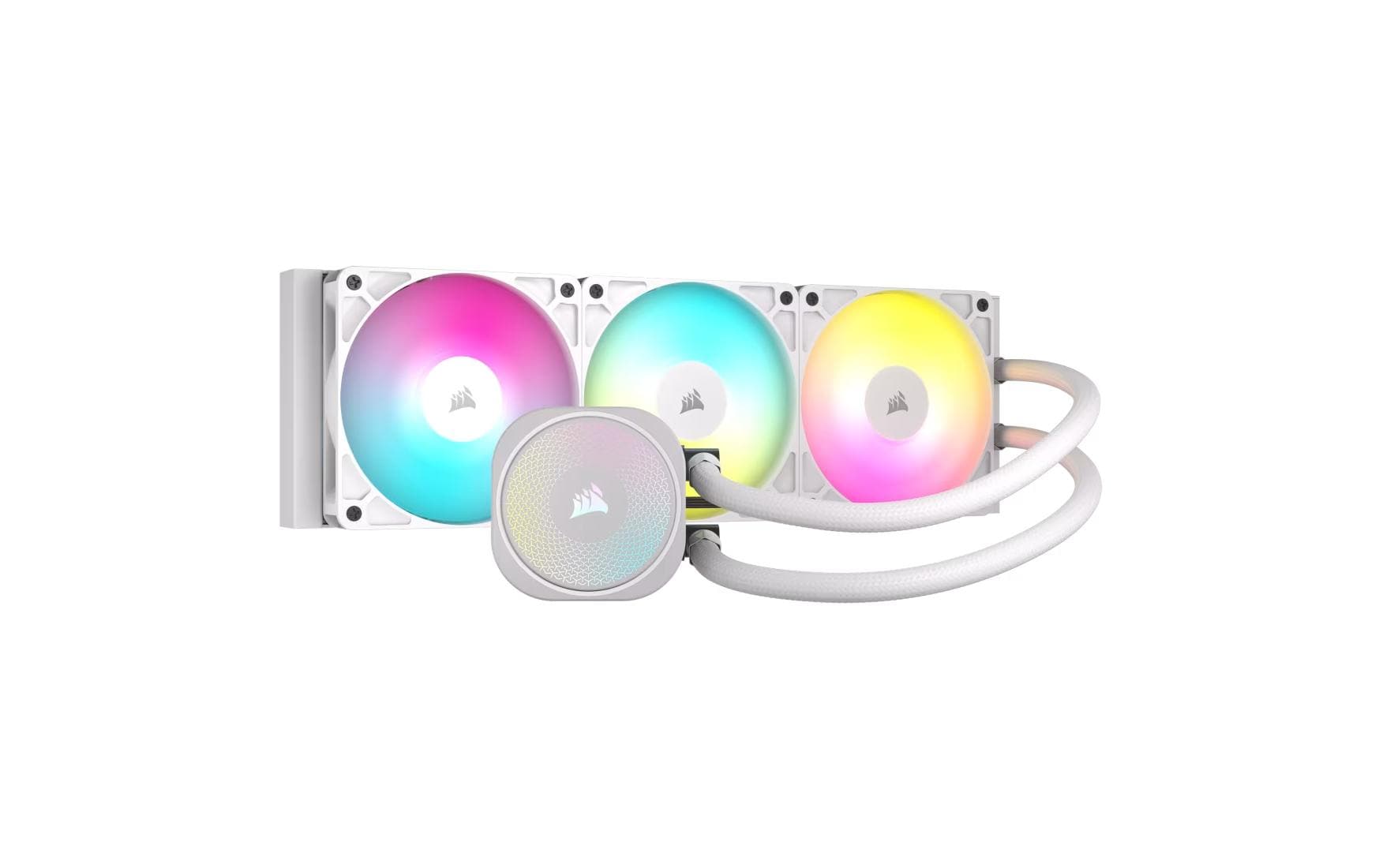 Wasserkühler Cor Nautilus 360 RS ARGB 360mm, ARGB, weiss