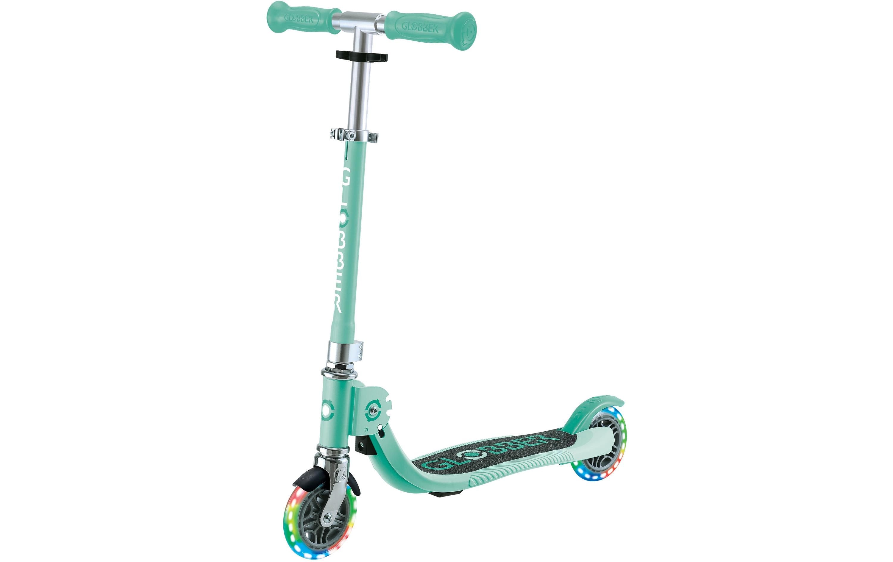 Globber City Scooter Mint Flow Foldable Junior, Mint