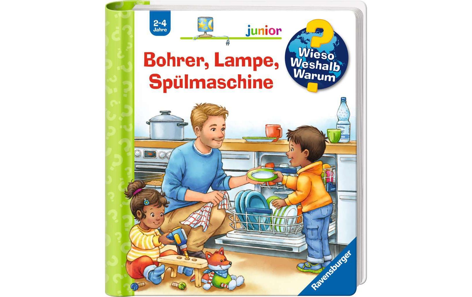WWW junior: Bohrer, Lampe, Spülmaschine