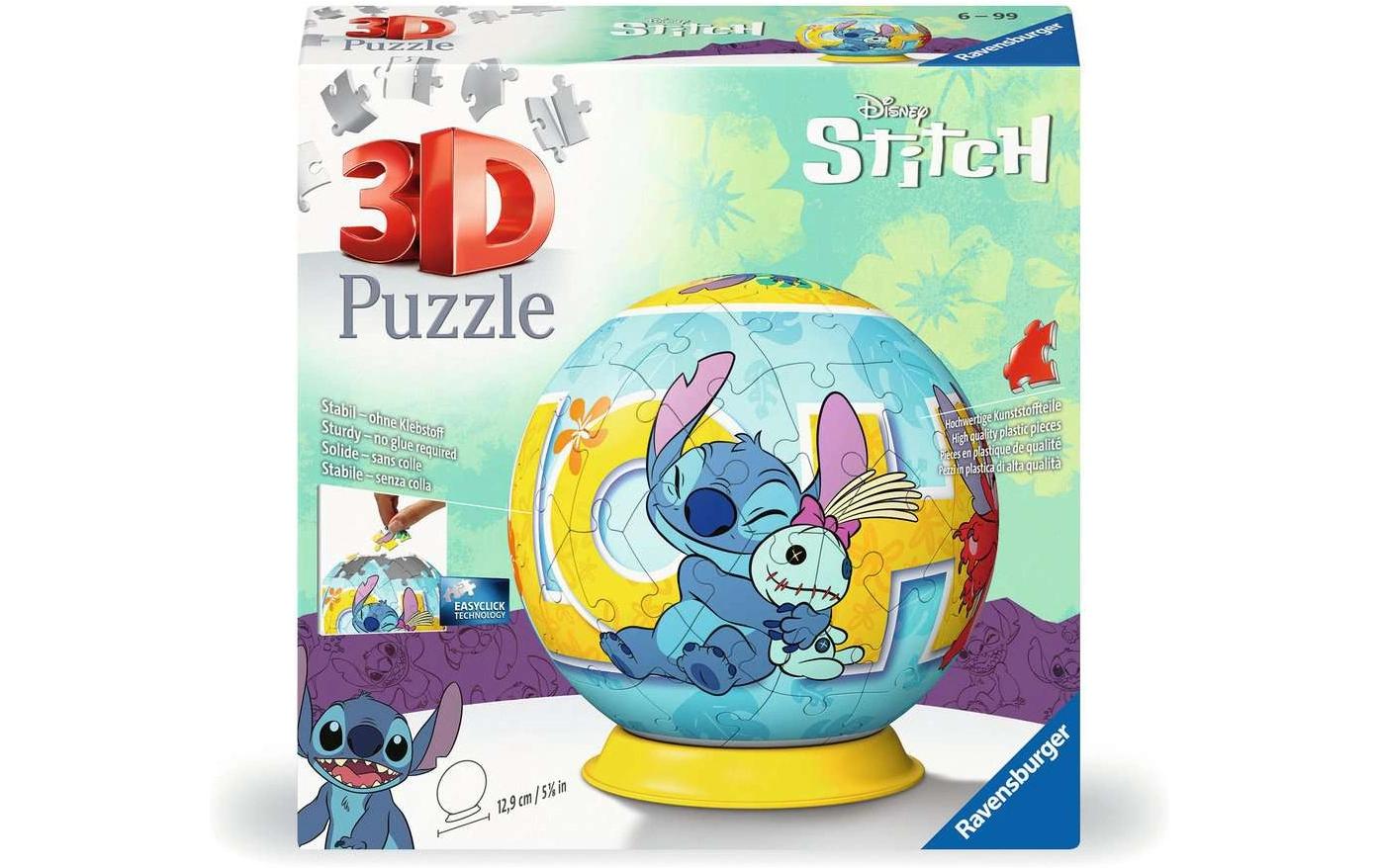 3D Puzzle Ball: Disney Stitch