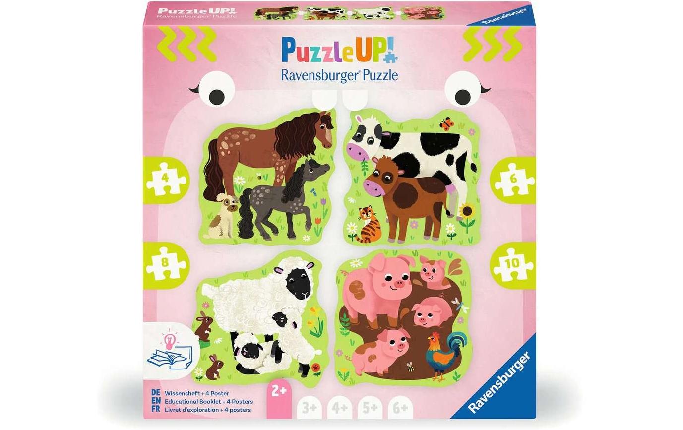 Puzzle Up! 2 Jahre Bauernhoftiere
