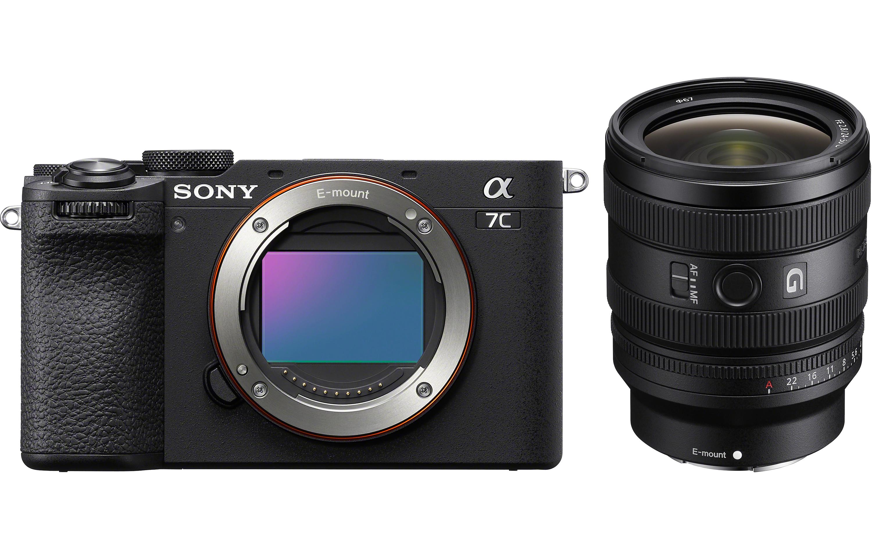 Sony Alpha 7CII Kit schwarz, 33 MP FF inkl. Objektiv 24-50mm