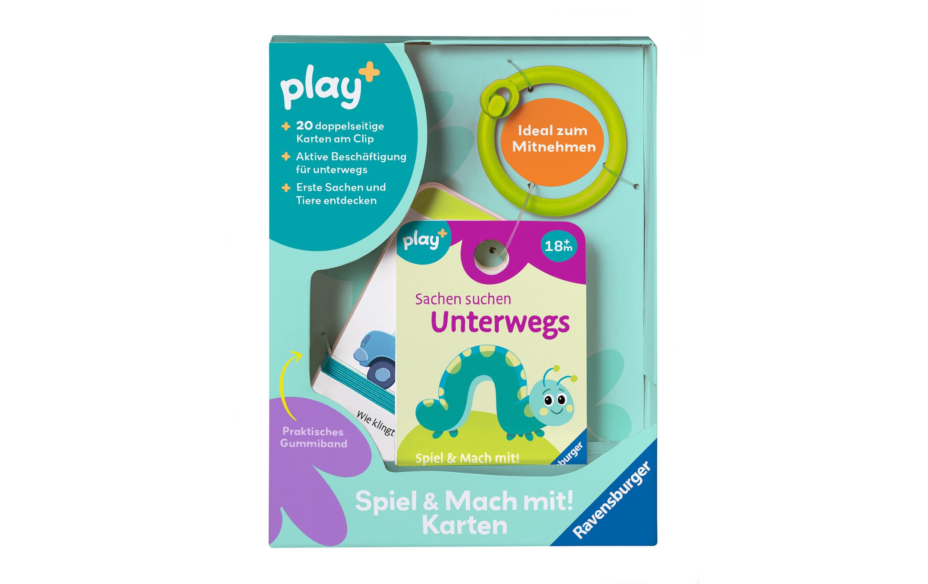 play+ Karten: Sachen suchen: unterwegs