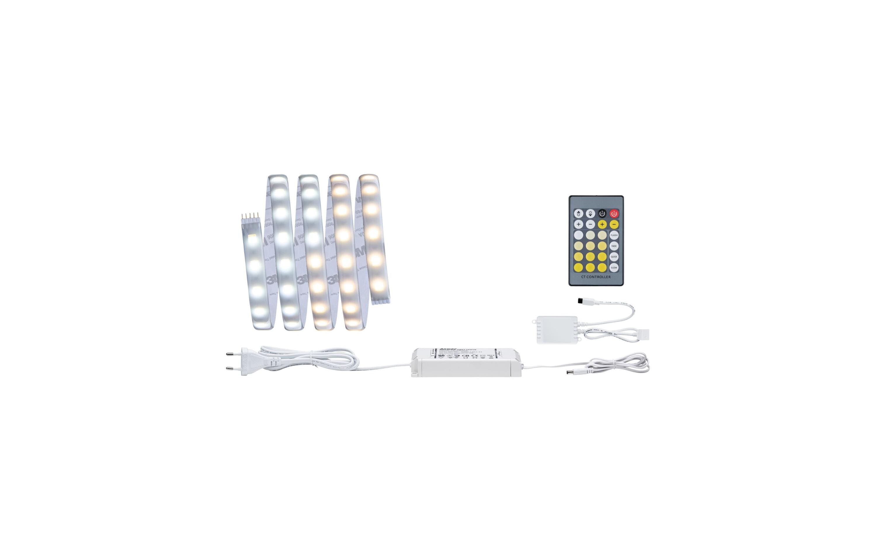 Paulmann LED Stripes MaxLED 500 TW 1.5m Sta 10W, 3000-6500K, 720-750lm, max. 3m