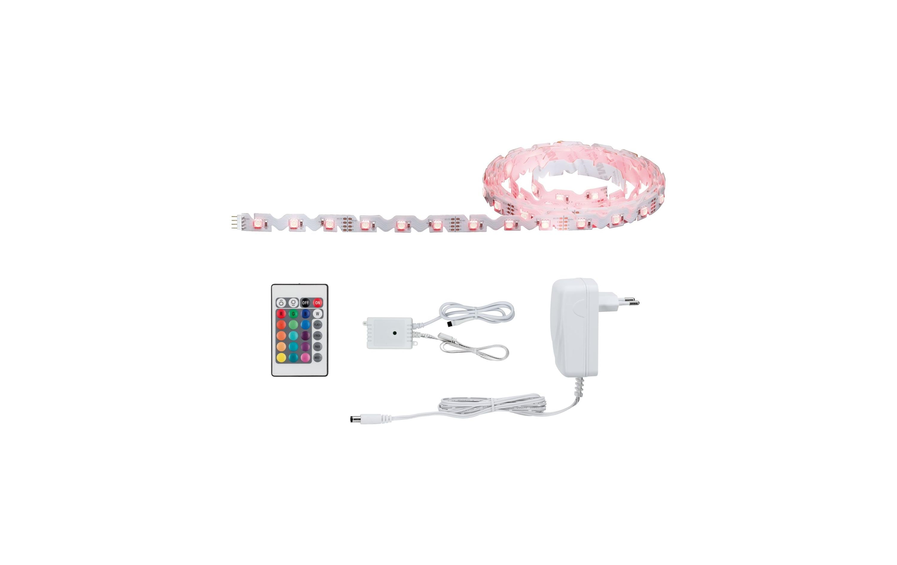 Paulmann LED Stripes FlexLED RGB 3D 3m 19W, inkl. Fernbedienung