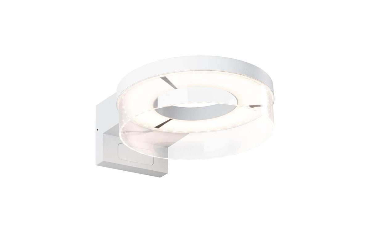 Paulmann Outdoor Wandleuchte Capea weiss 1x1.2 700lm PIR 230V IP44