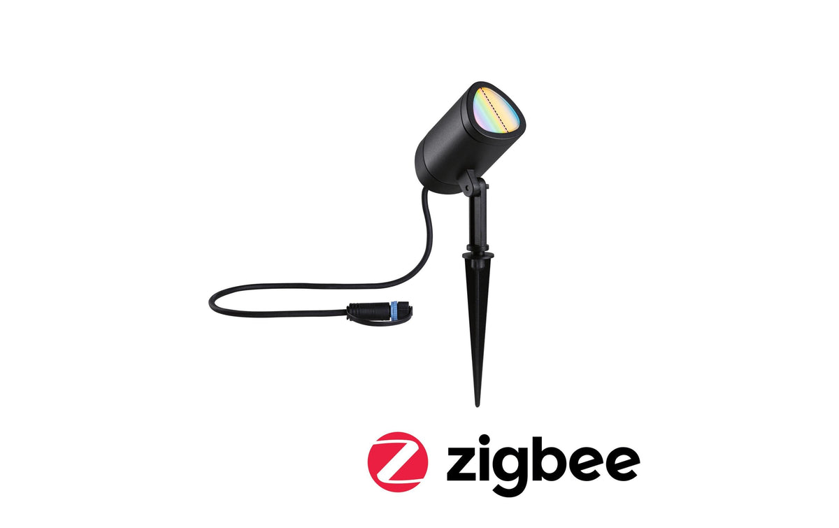 Paulmann Outdoor Plug & Shine Spot Shira RGBW Zigbee 2000-6500K