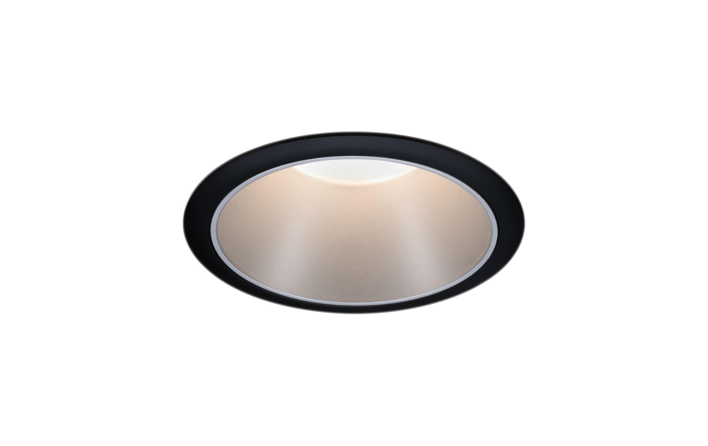 Paulmann EBL Cole max 1x10W GU10 230V schwarz matt silber Alu