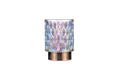 Pauleen Clear Glamour mobile Tischleuchte Timer Batterie Messing