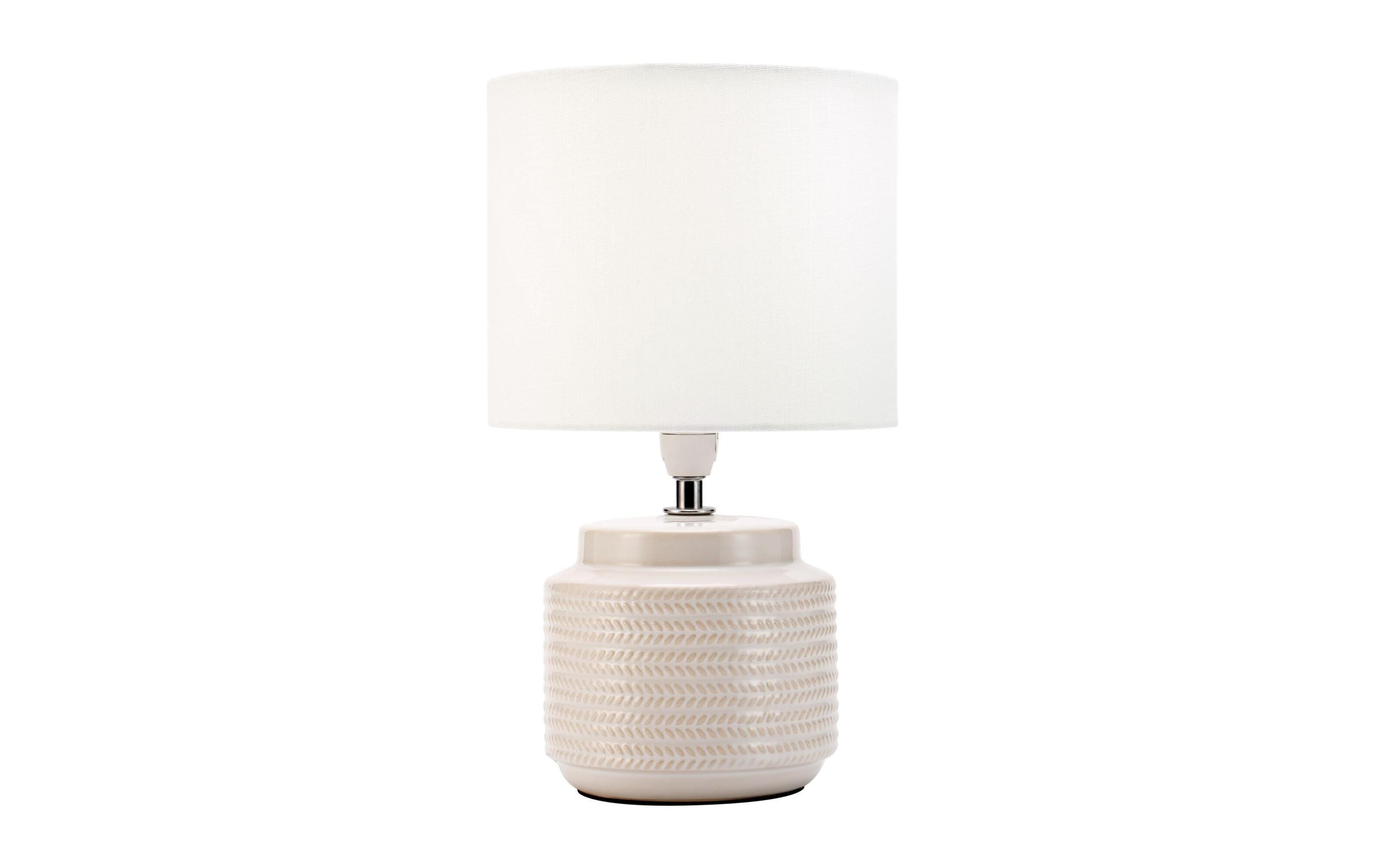 Pauleen Bright Soul Tischleuchte max. 20W E14 Creme/Beige 230V