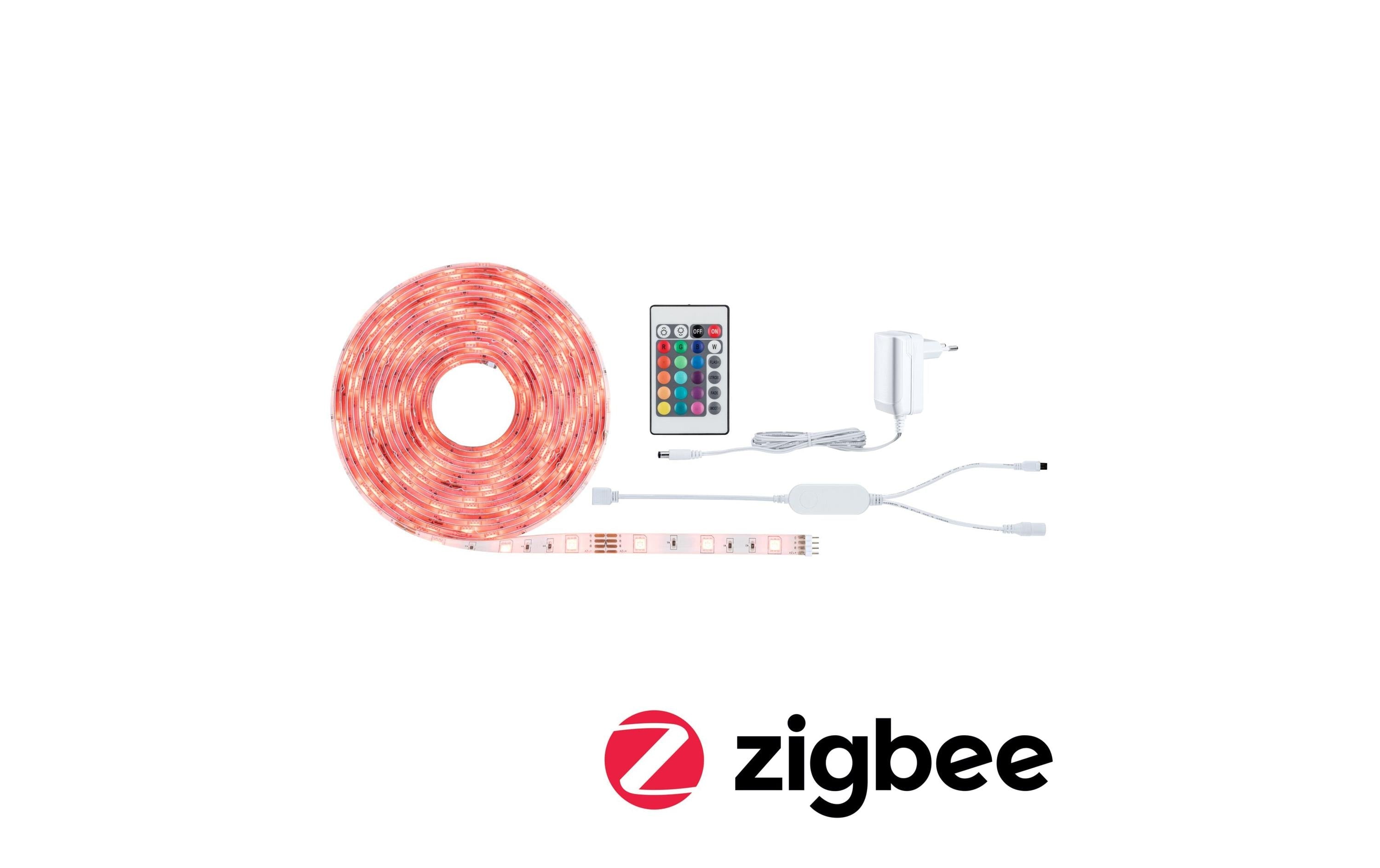 Paulmann SimpLED Strip Zigbee Komplettset 5m 20W 450lm 30LEDs/m RGB 24VA