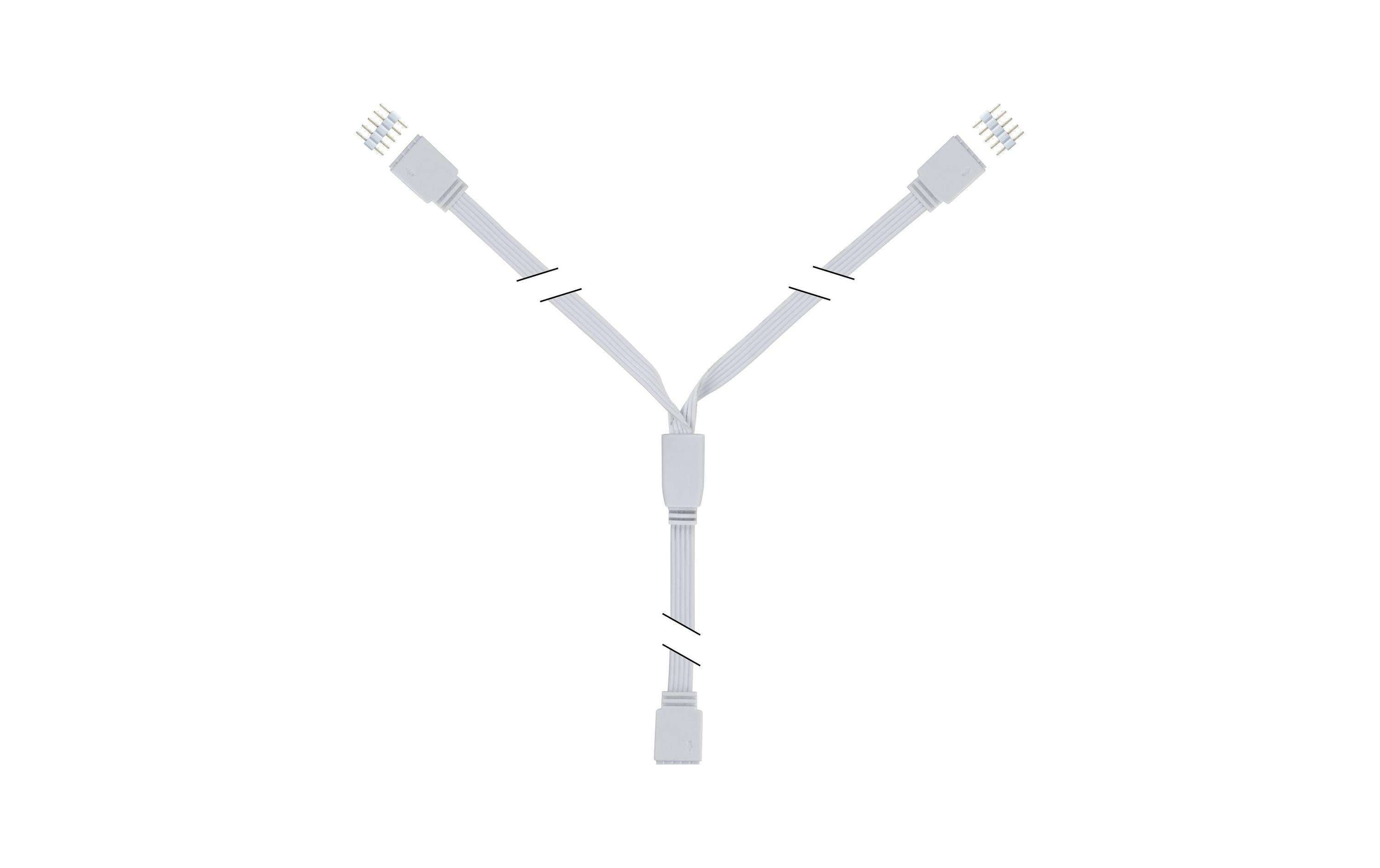 Paulmann MaxLED Y-Splitter Weiss, Kunststoff