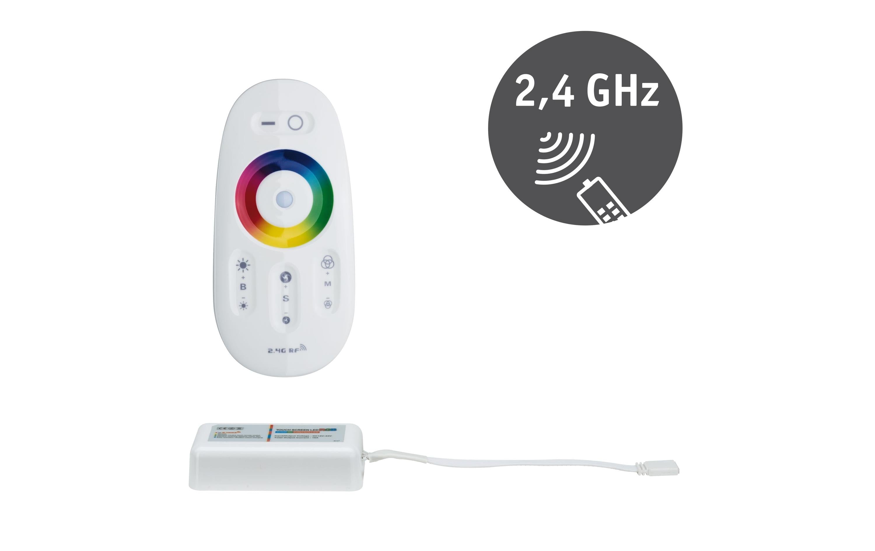 Paulmann MaxLED Controller RGBW, max. 144W, inkl. Fernbedienung