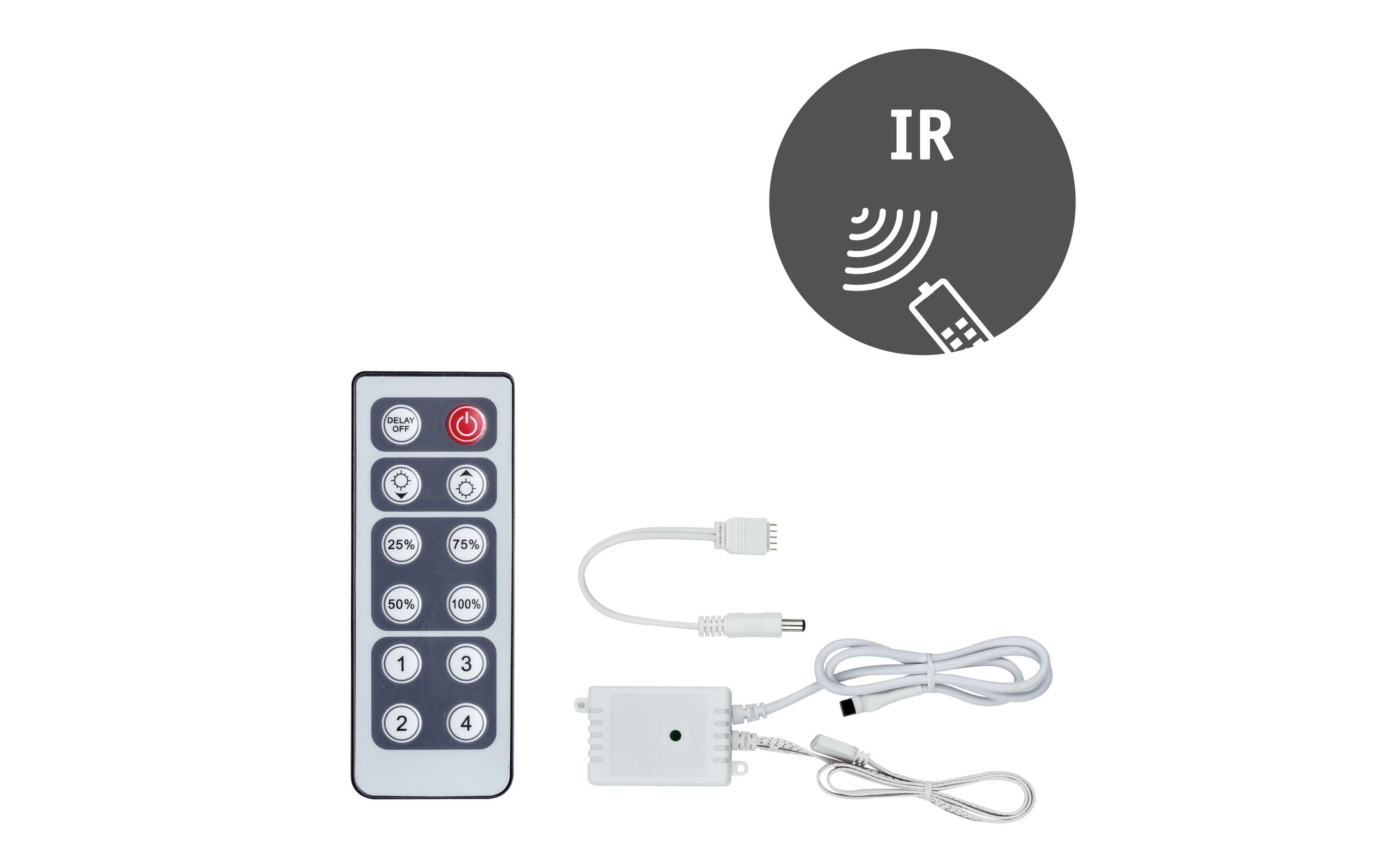 Paulmann MaxLED Controller IR-Dimm/Switch, max. 144W, inkl. Fernbed