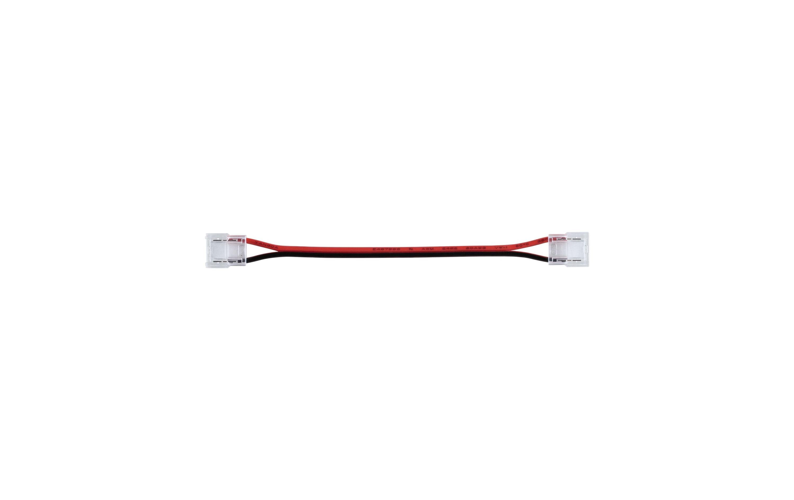 Paulmann LED Pro Verbinder Single Flex 0.1 max. 96W Color Schwarz Rot 10mm Breit