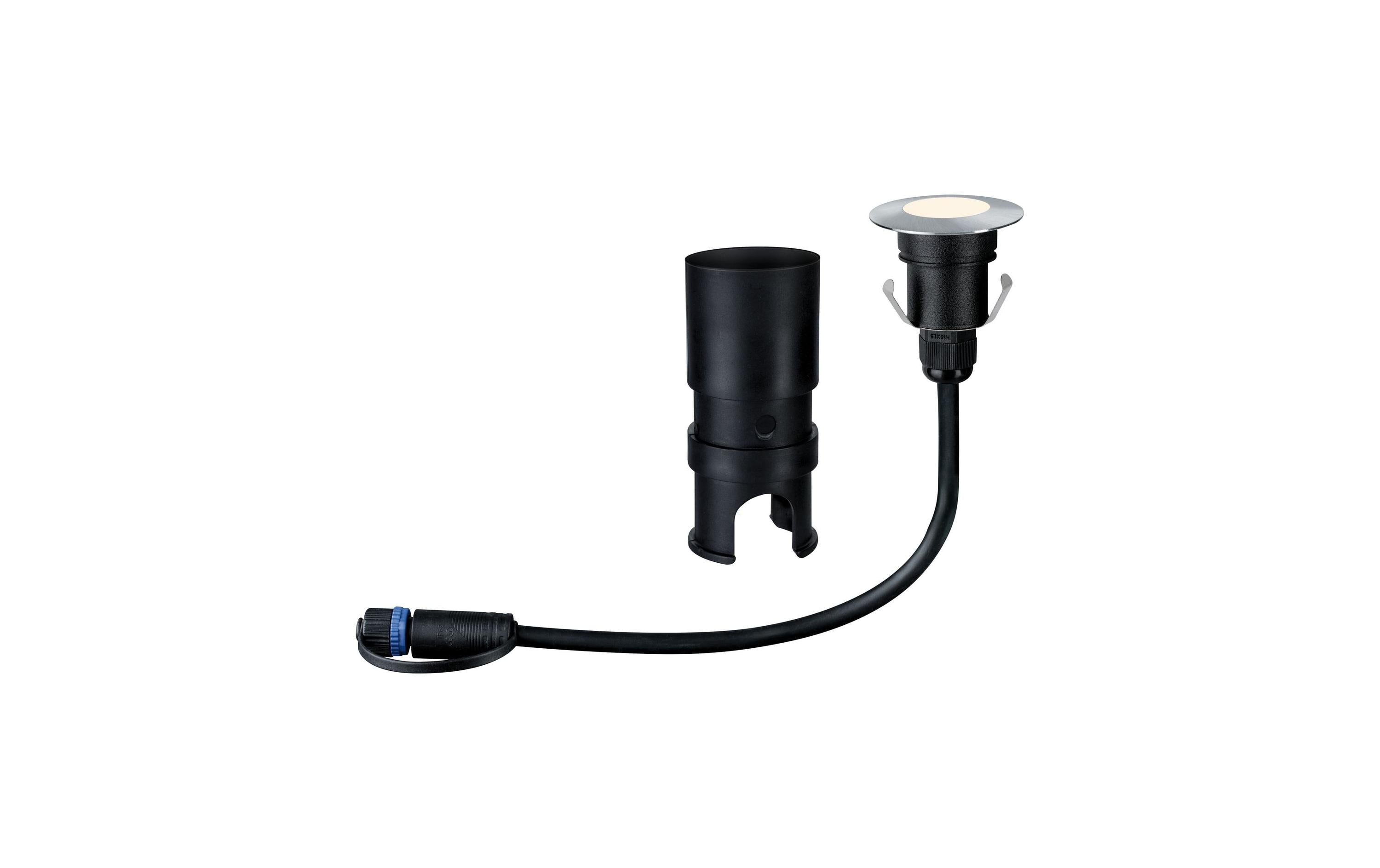 Paulmann Bodenspot 1x2.5W 95lm 3000K IP65, 95°, 24V, Silber