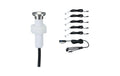 Paulmann Boden-EXT-Set 5x0.22W 3lm 3000K IP65, 22°, 24V, Silber