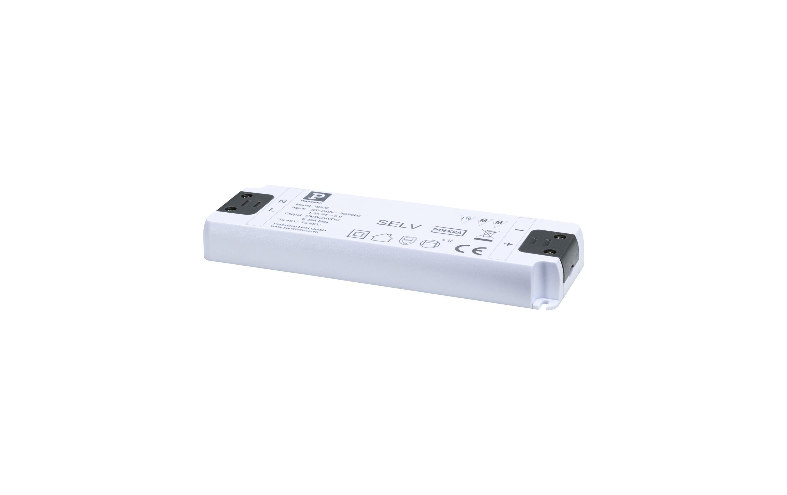 Paulmann LED Power Supply 150VA Zubehör 230/24V Weiss