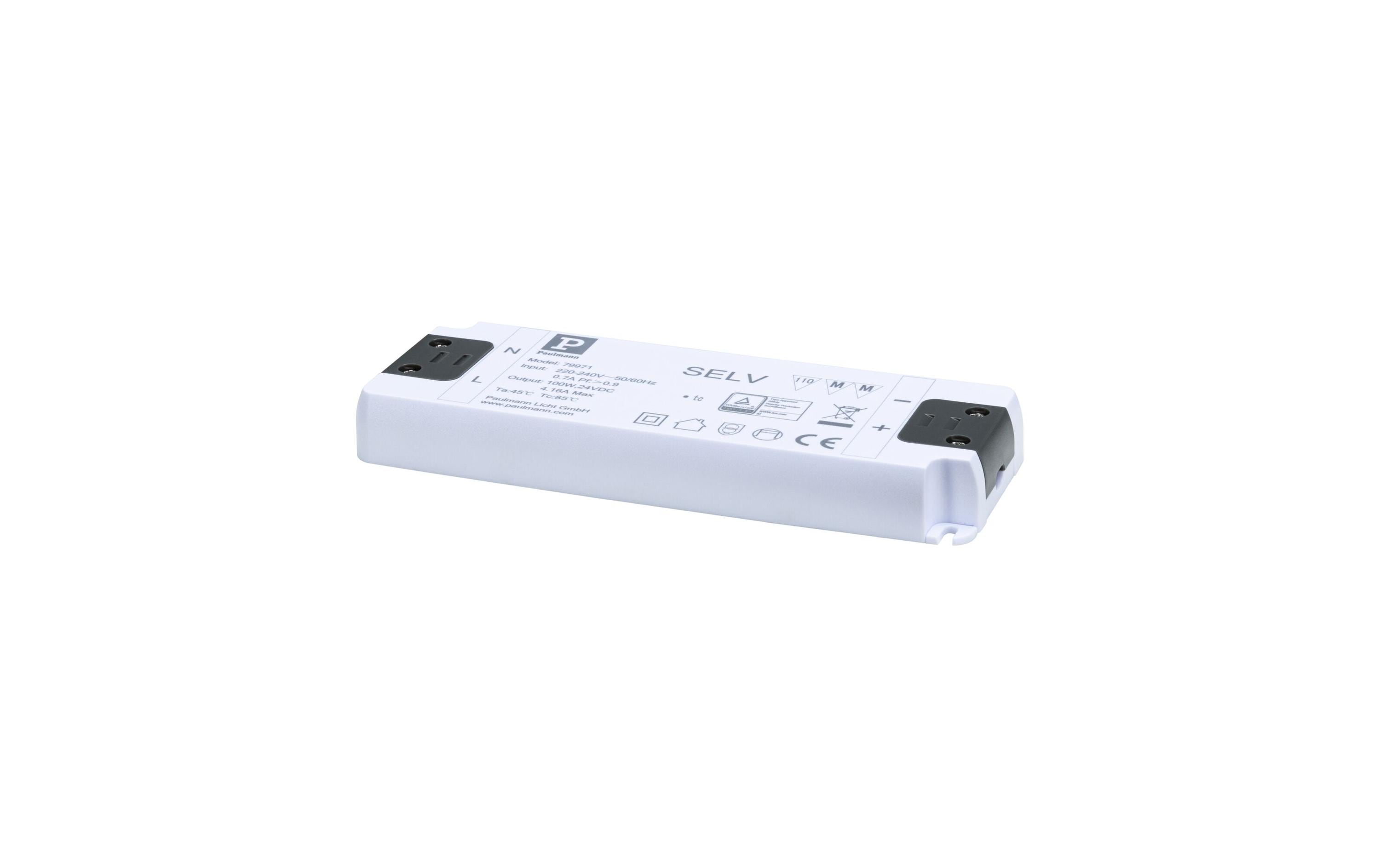 Paulmann LED Power Supply 100VA Zubehör 230/24V Weiss