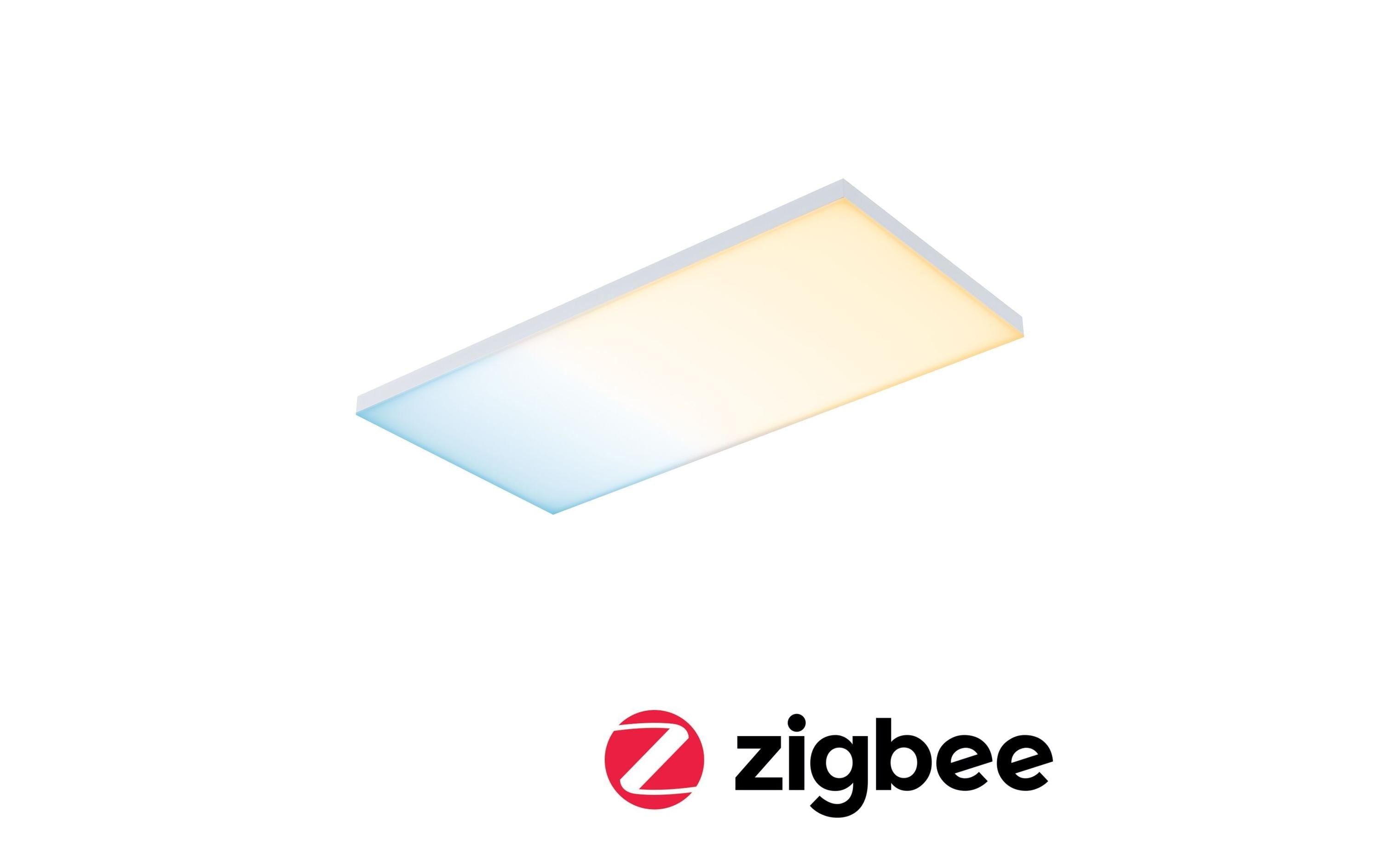 Paulmann LED Panel Velora Zigbee TunW 595x295mm 15,5W Weiss matt 230V Metall