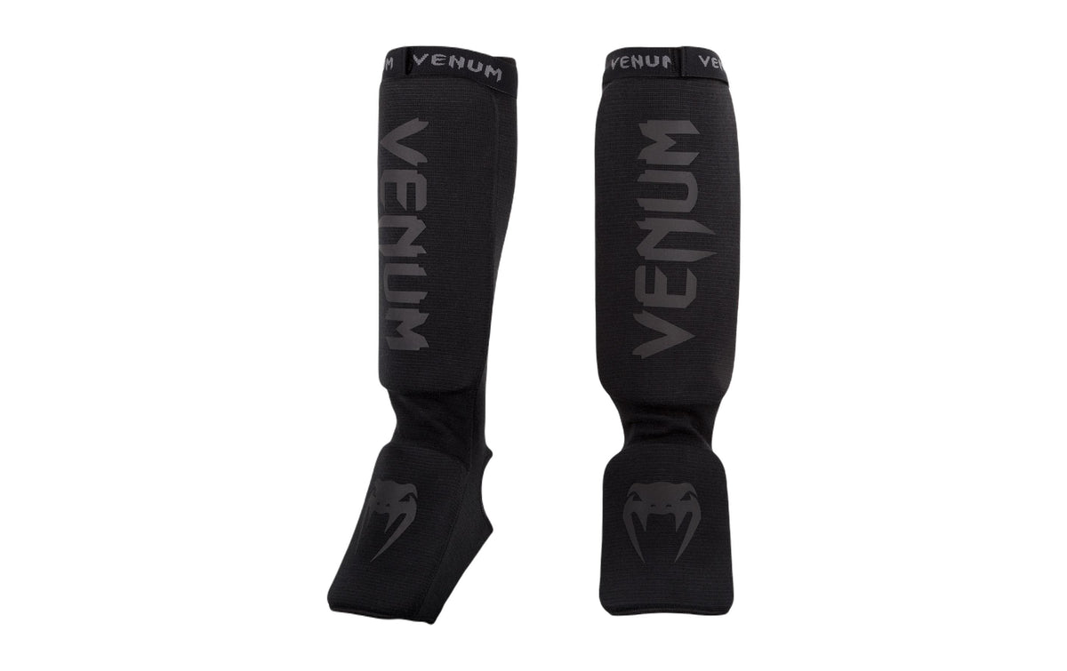Venum Kontact Shin guards Schwarz, XS