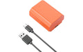 SmallRig NP-FZ100 USB-C Rechargeable Camera Battery Orange