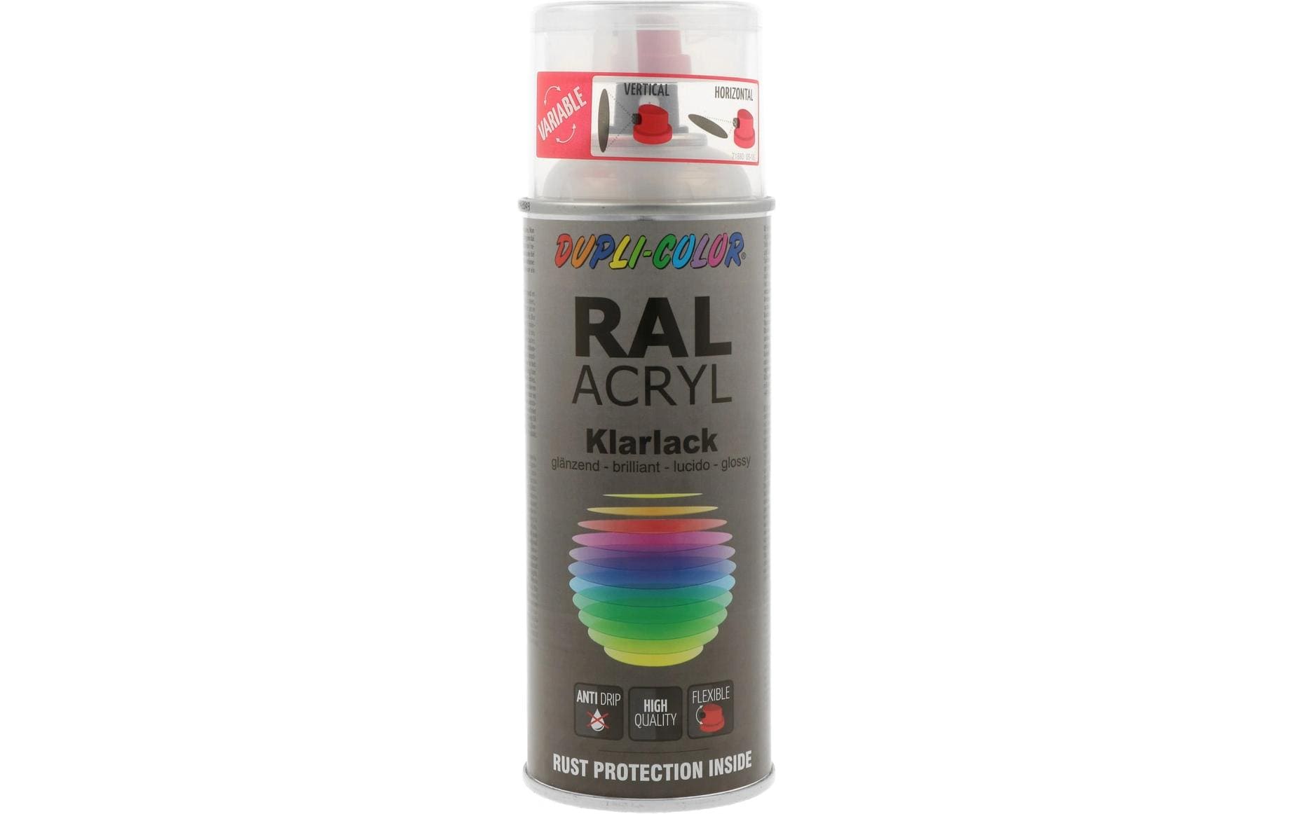 Dupli-Color Ral Acryl Klarlack glänzend transparent, 400 ml
