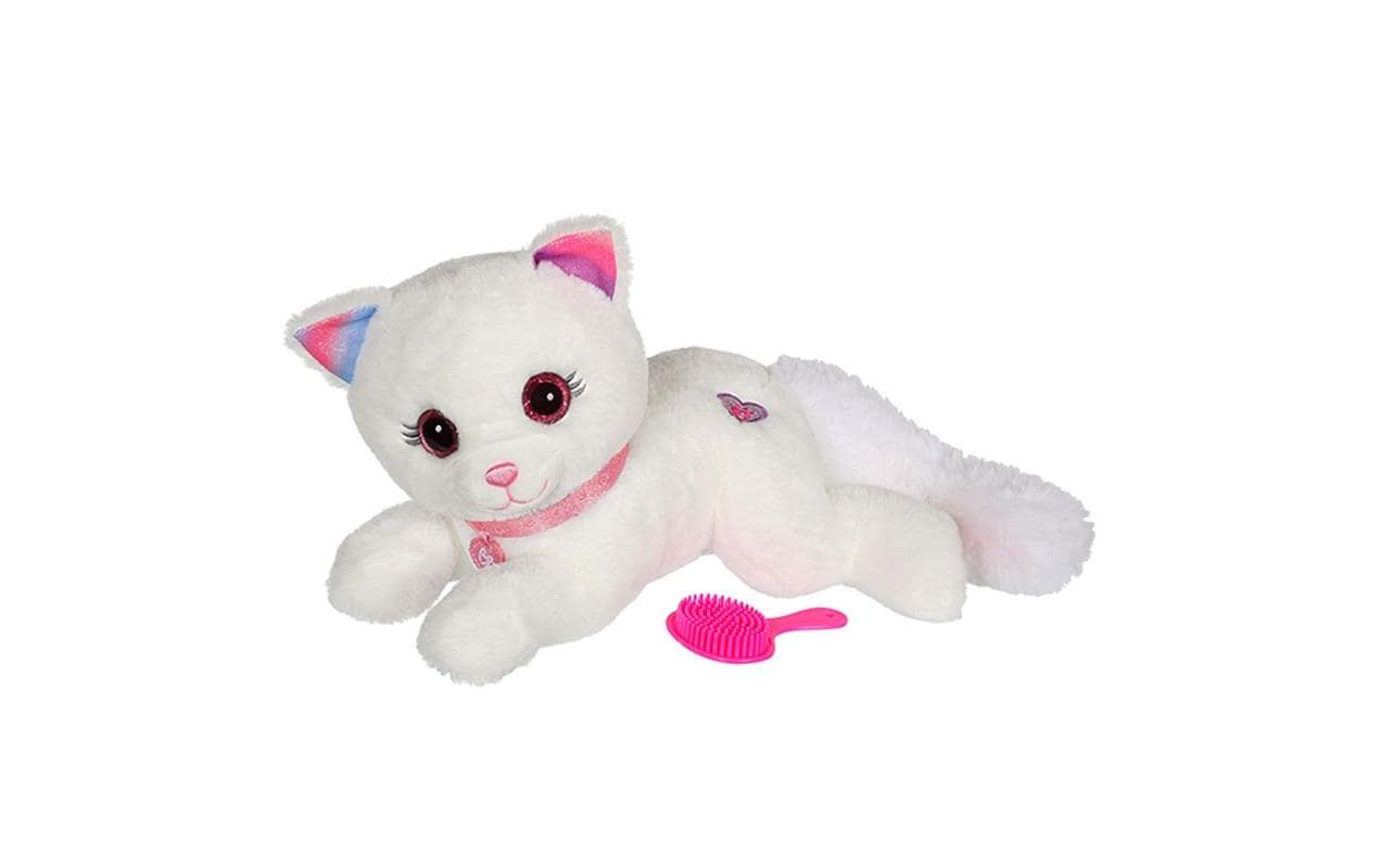 Funktionsplüsch Katze 30cm mit Licht & Sound