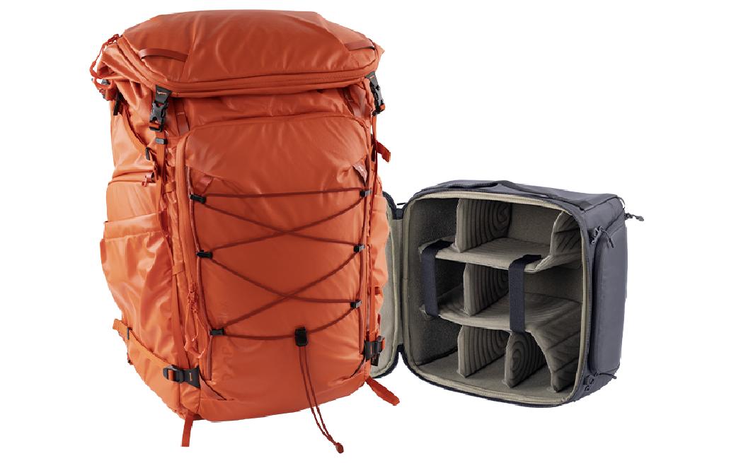 PGYTECH OnePro Flex Backpack 40L Sunset Orange + Camera Insert M