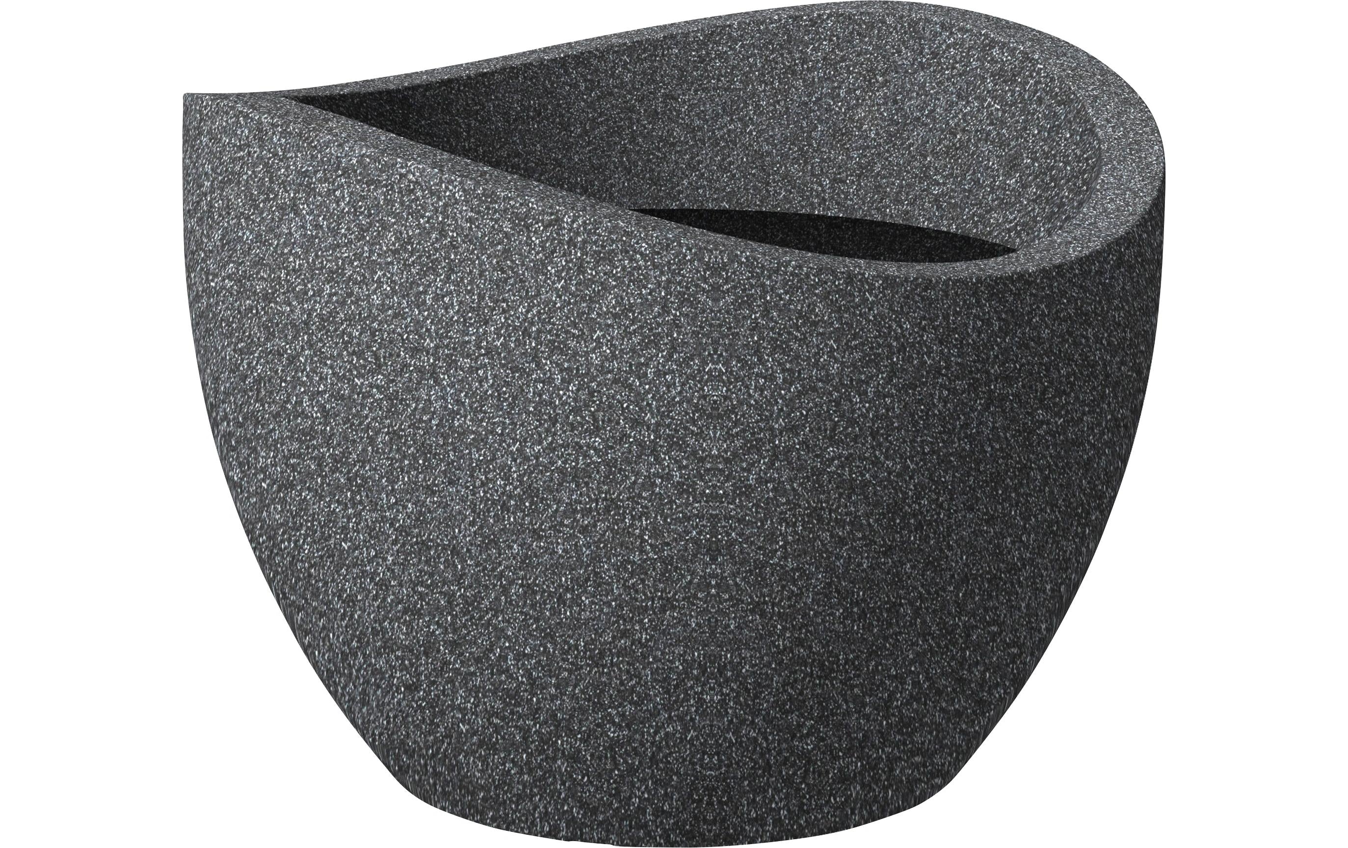 SCHEURICH SCHWARZ GRANIT 30/250 PFLANZGEFAESS