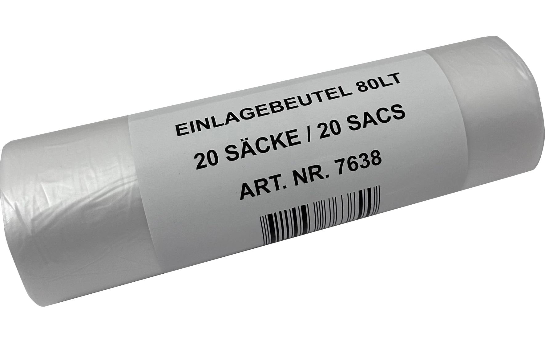 Mehrzweckbeutel PE-HD, 80 Liter 20 Rollen à 20 Beutel