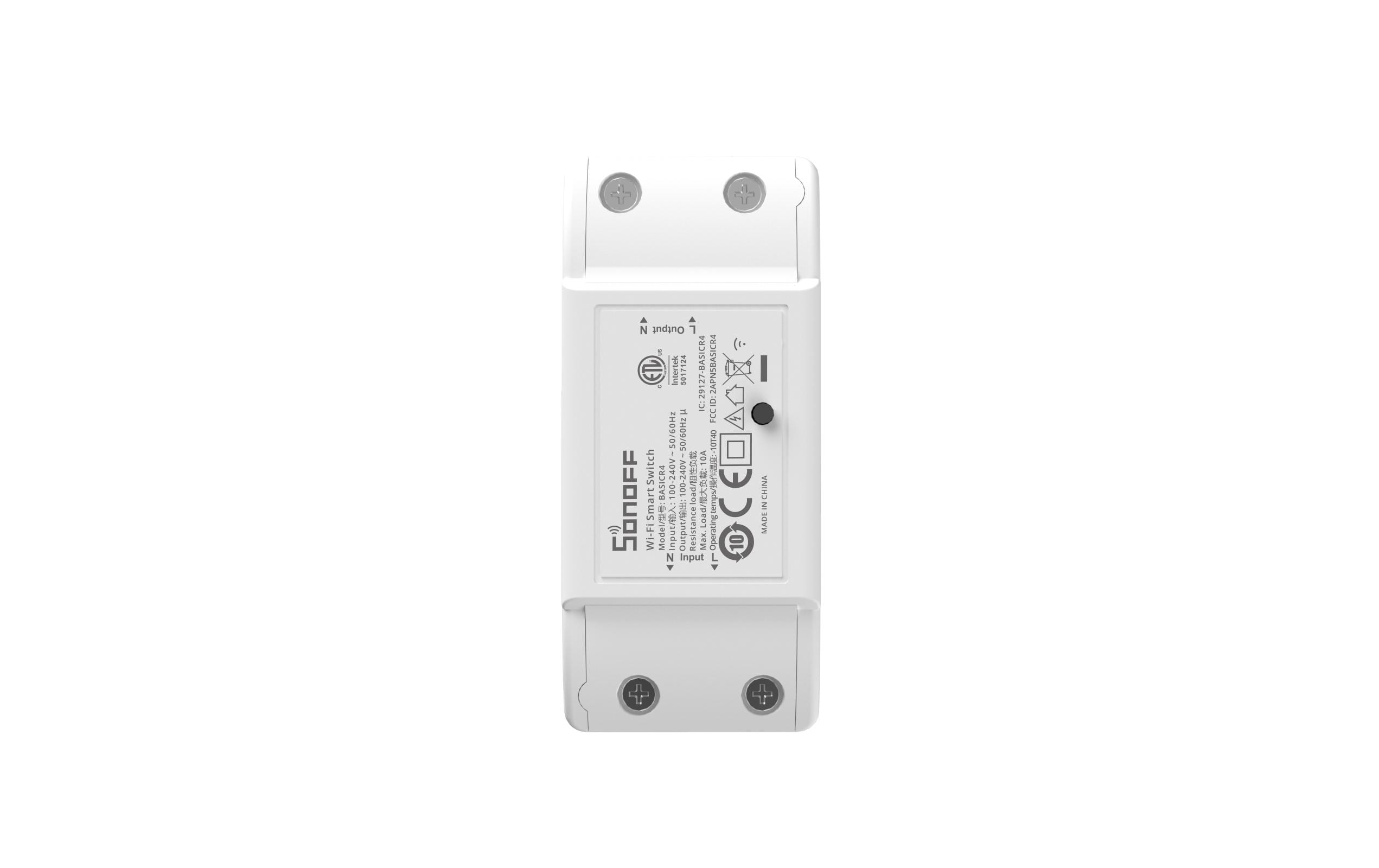 SONOFF WiFi-Schaltaktor 1-fach BASICR2 DIY 230V 10A 2200W weiss