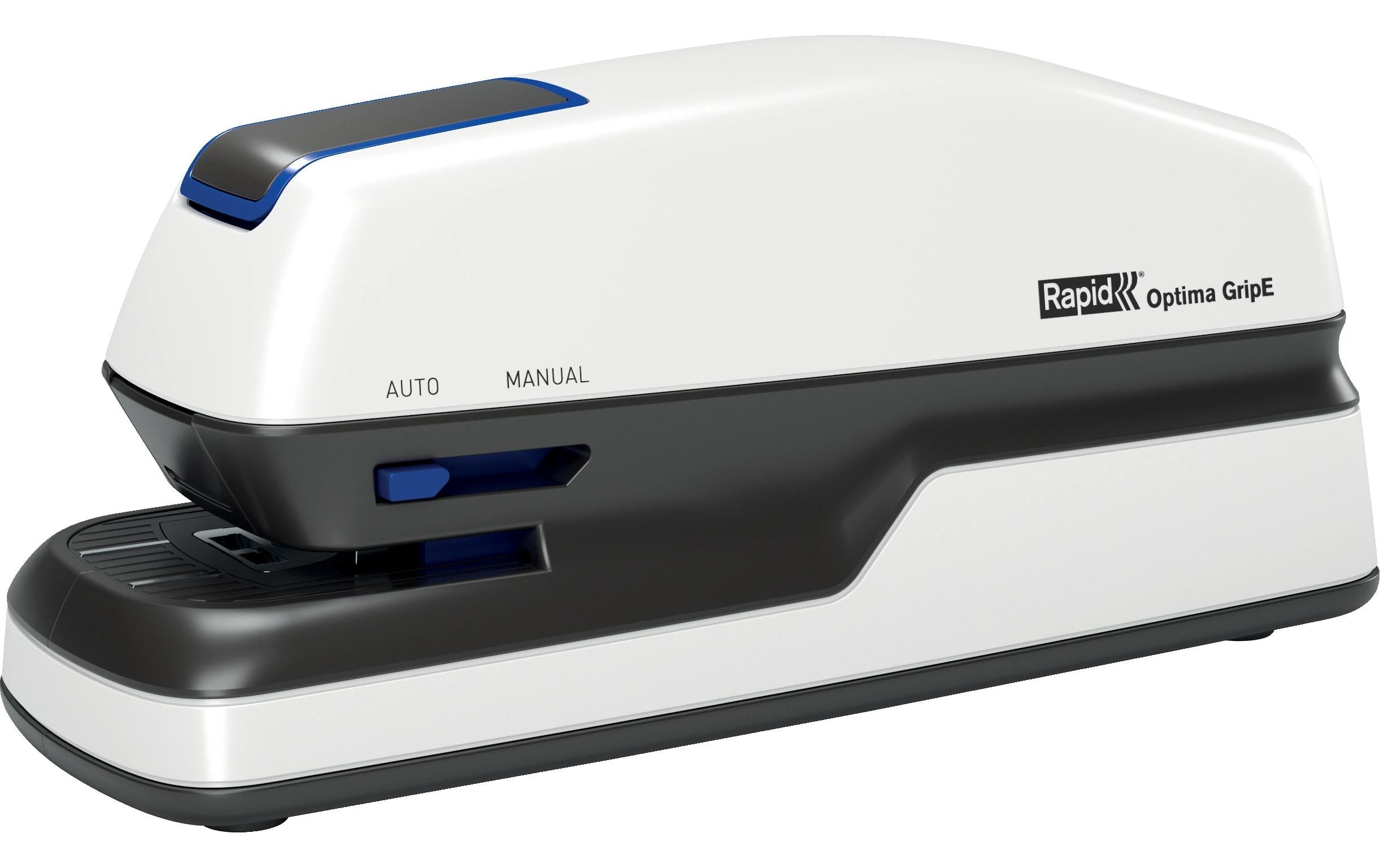 Rapid Optima Elektrohefter Grip silber /schwarz