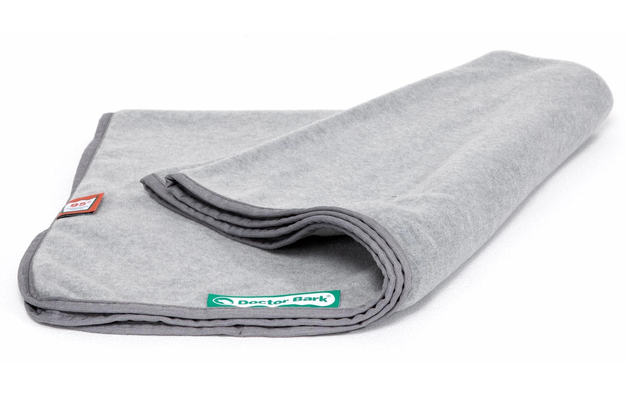 Doctor Bark Kuscheldecke Fleece M hellgrau, 100x70cm