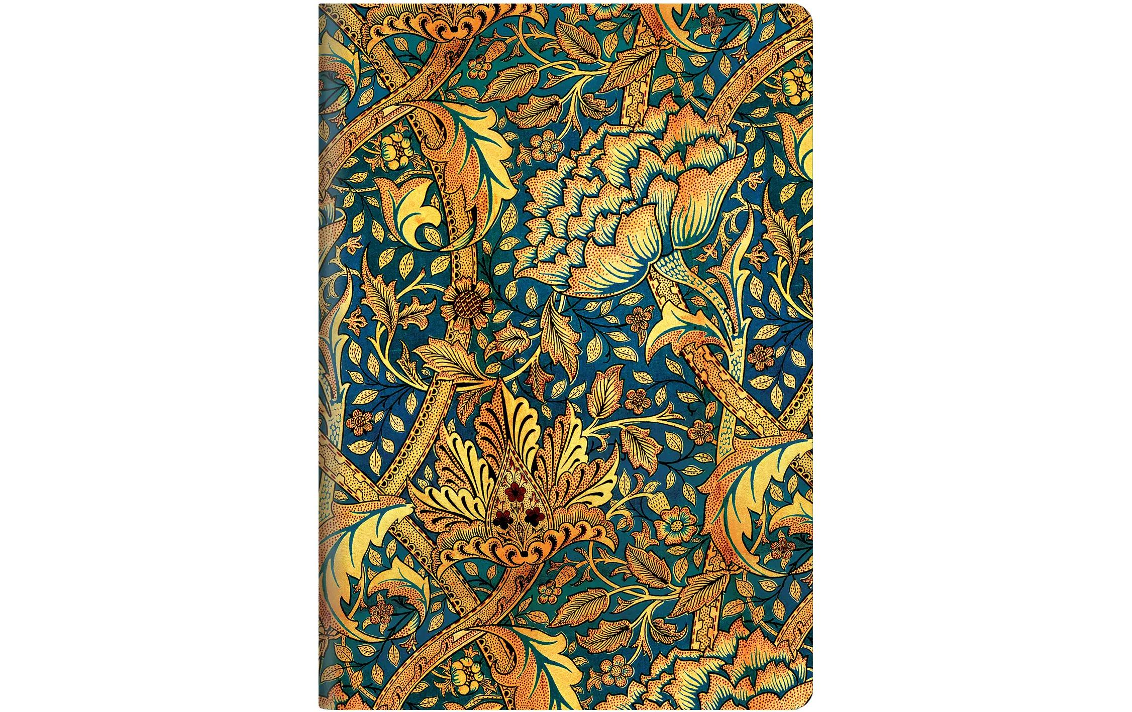 Paperblanks Notizheft Morris Windstoss A5 blanko, 80 Seiten, 100 g/m2