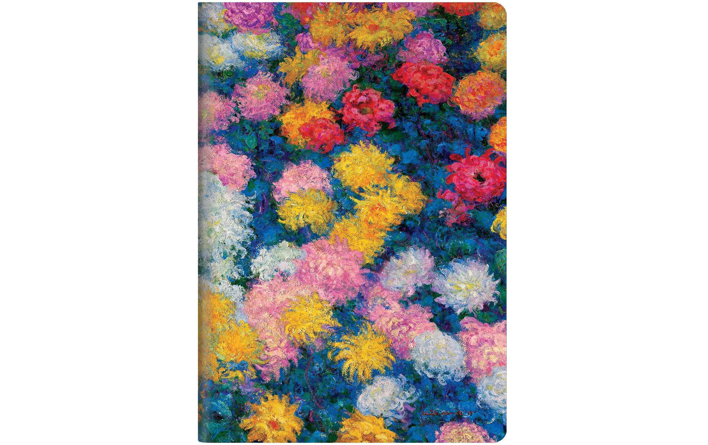 Paperblanks Notizheft Chrysanthemen A5 liniert, 80 Seiten, 100 g/m2