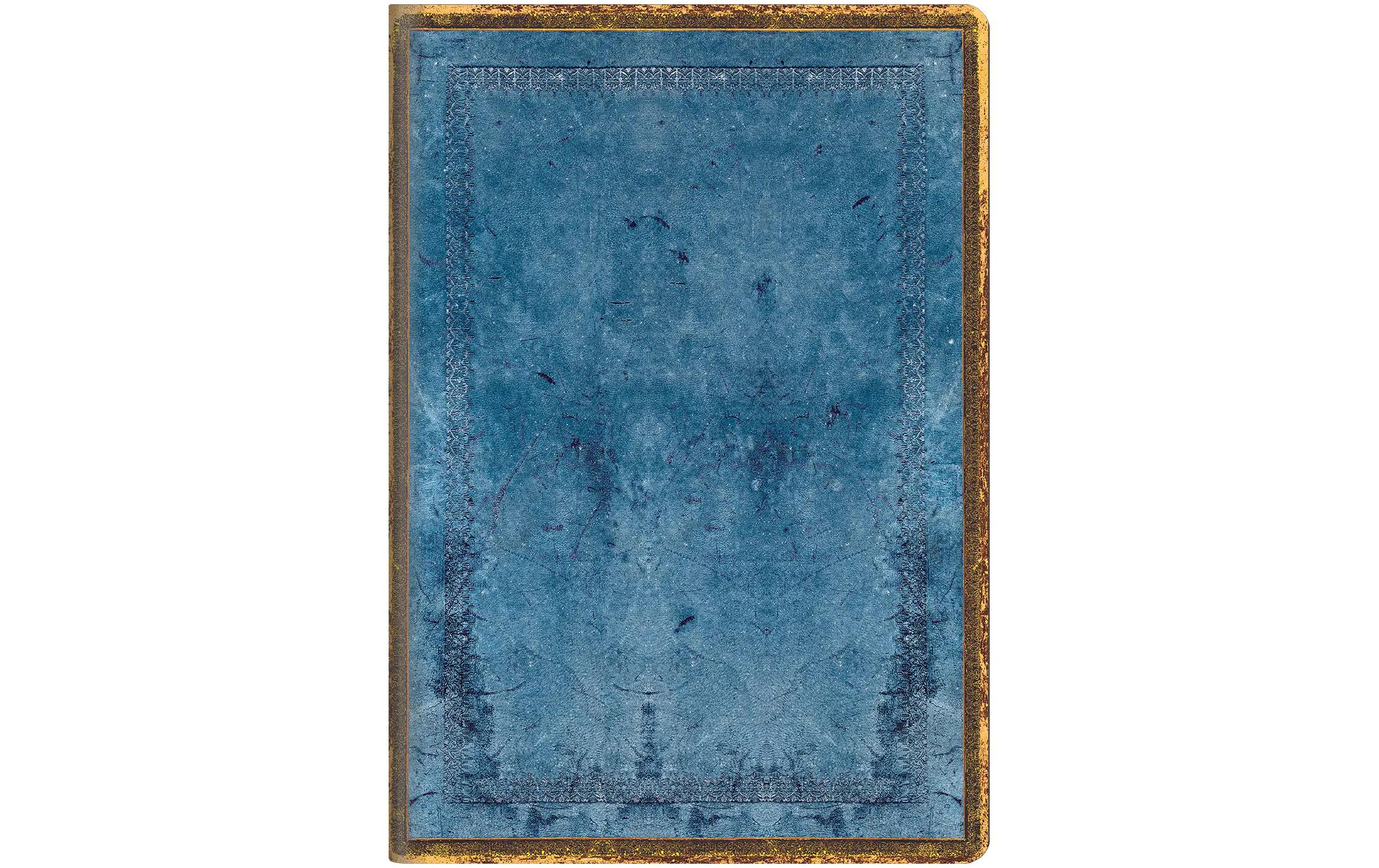 Paperblanks Notizheft Rivierablau A5 liniert, 80 Seiten, 100 g/m2