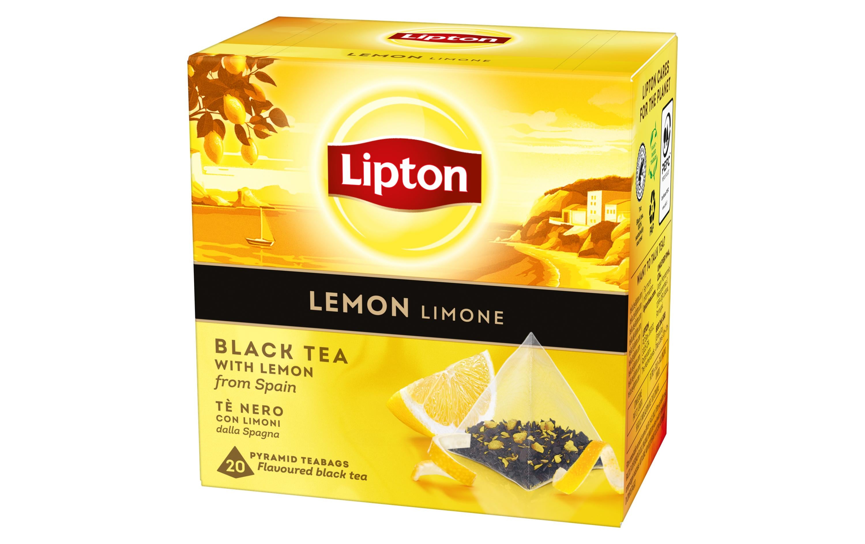 Lipton Schwarztee Lemon 20 Stück