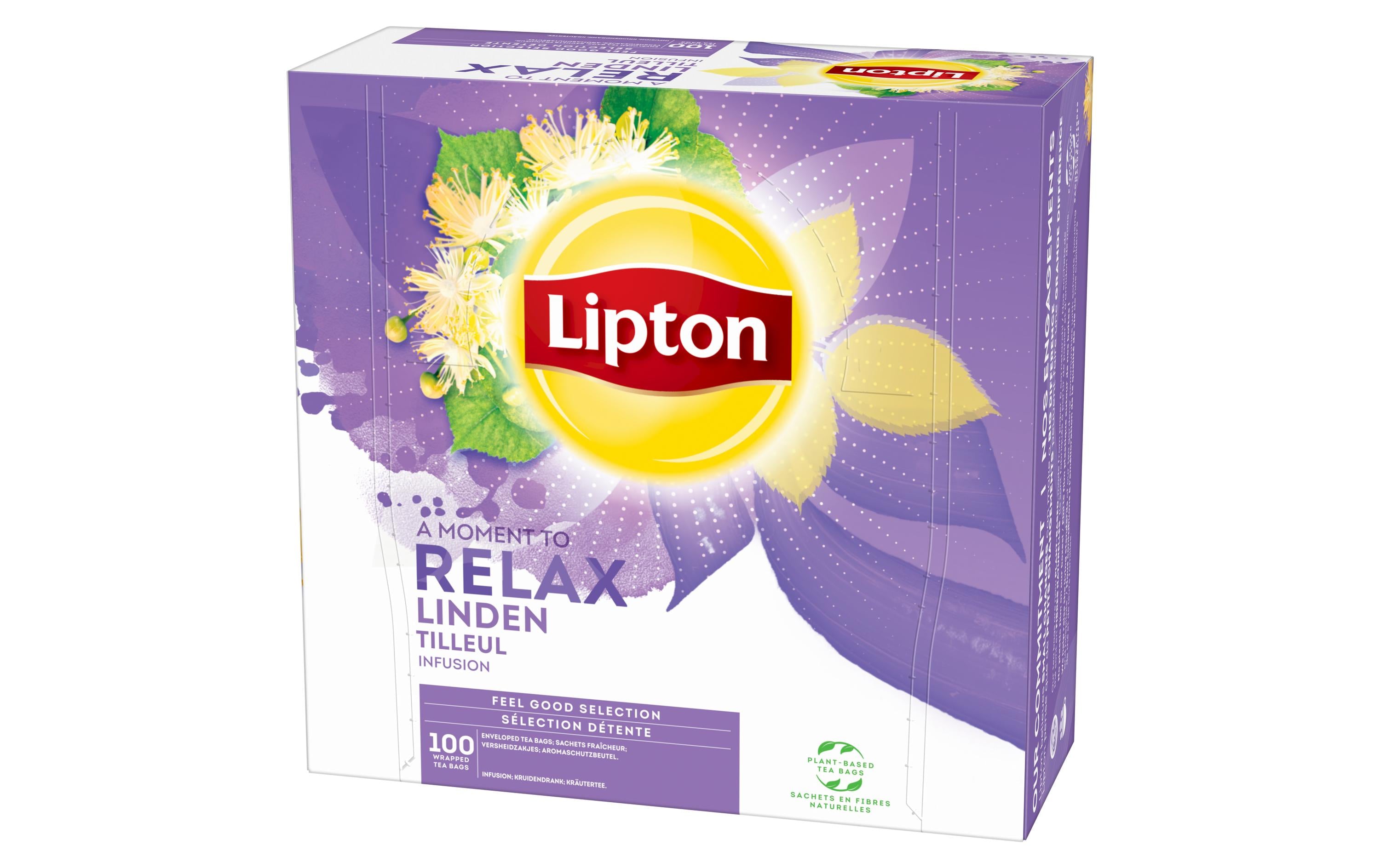 Lipton Feel Good Selection "Lindenblüte" 100 Stück