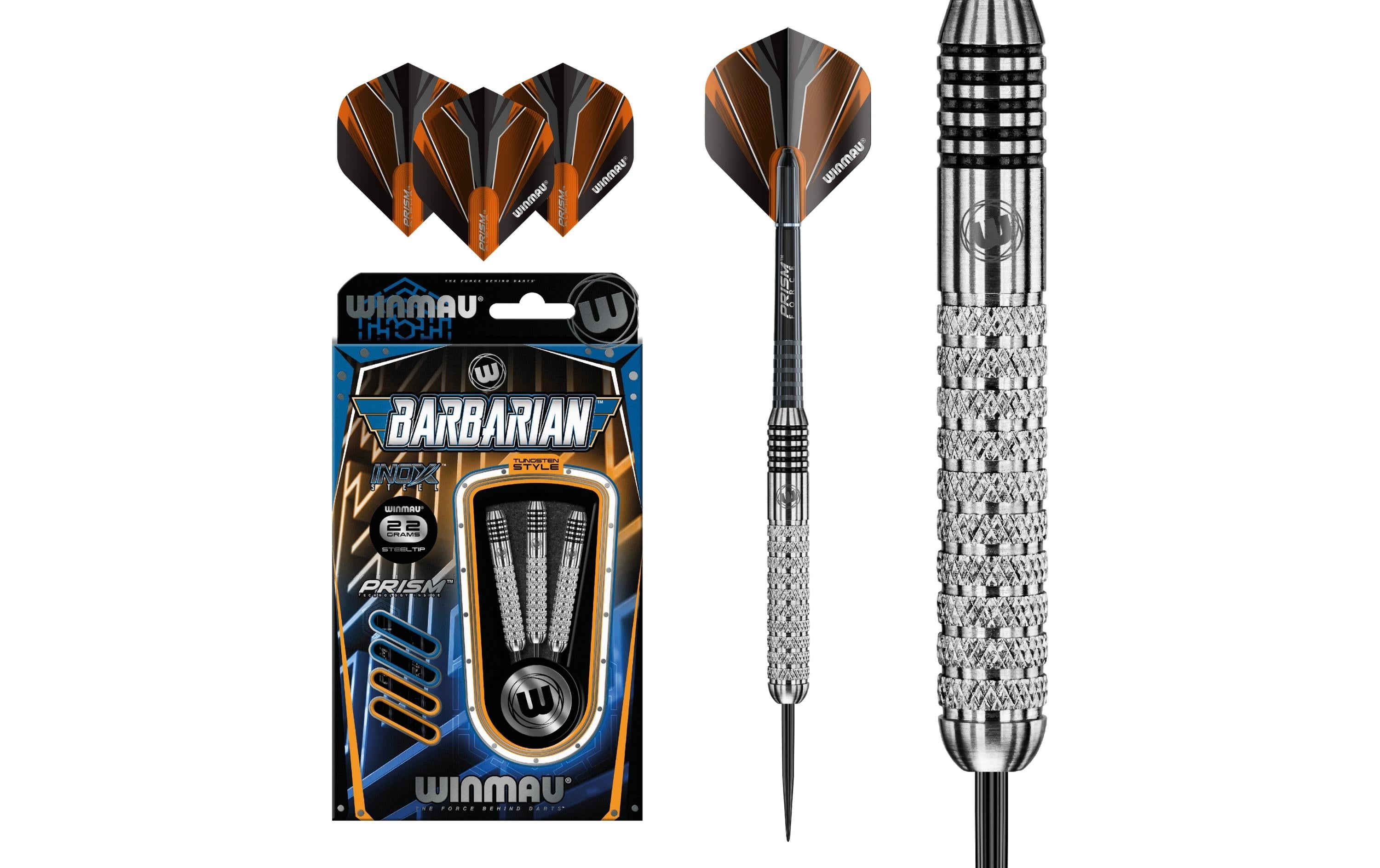 Winmau Steeldart Barbarian (2302) 22g 3 Stück