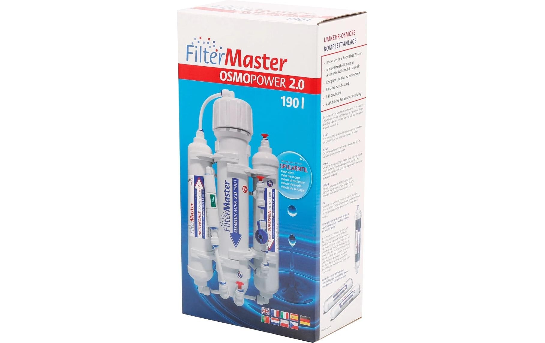 FilterMaster Osmosesystem OsmoPower 2.0 (190 L/d)