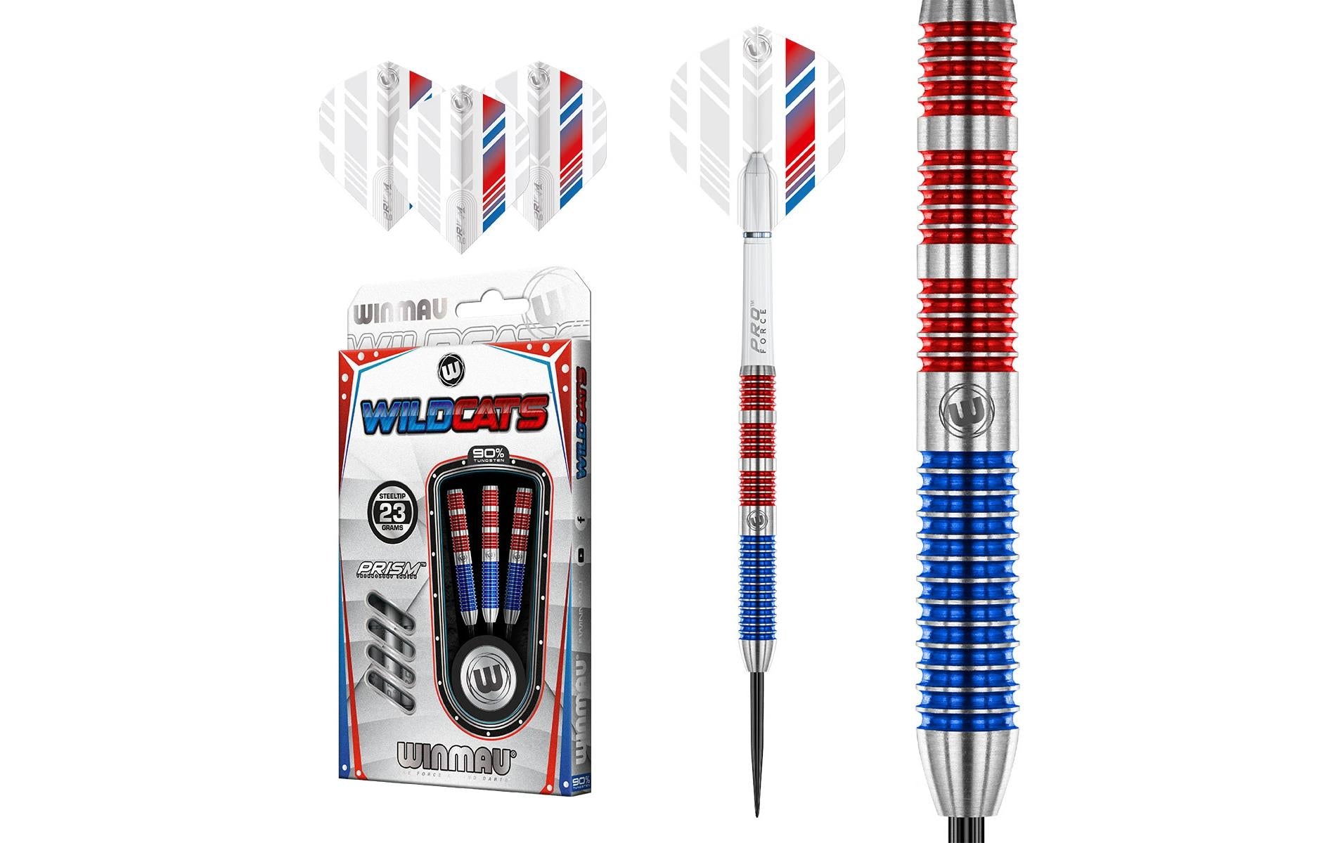 Winmau Steeldart Wildcats (1467) 23g 3 Stück