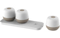 MSCH Akku-Tischleuchte 3er Set Move sand LED 160lm 2700K, IP20, Ladestation