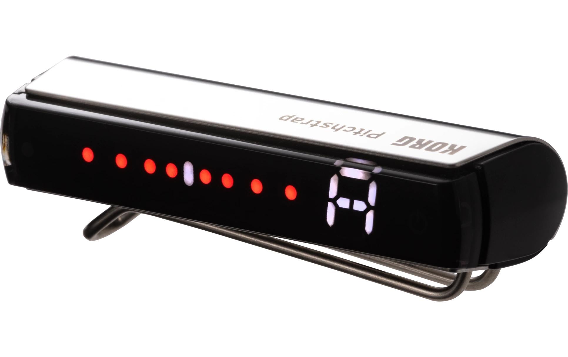 Korg PitchStrap Tuner silver Stimmgerät, chromatisch, Gurt-Tuner