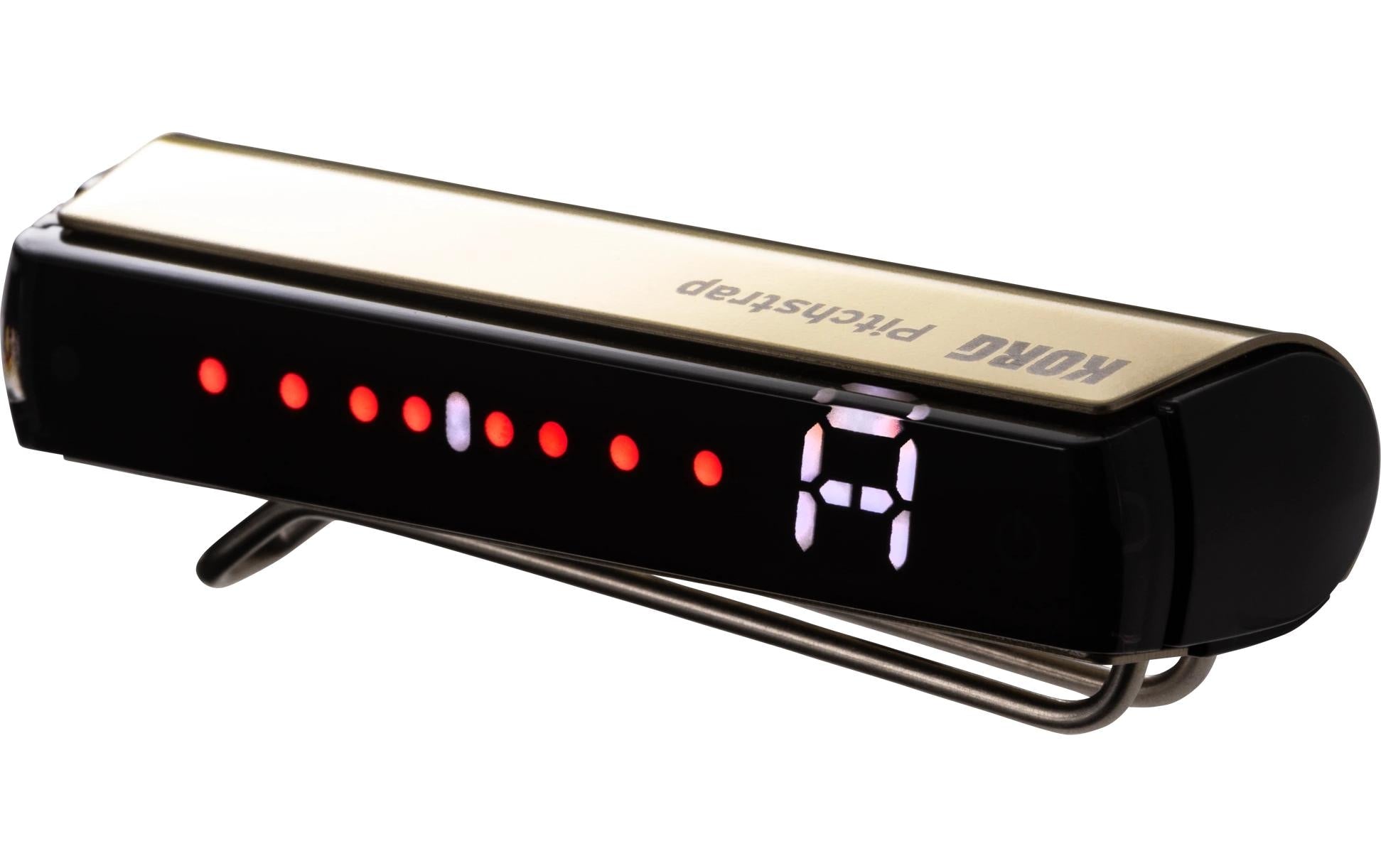 Korg PitchStrap Tuner gold Stimmgerät, chromatisch, Gurt-Tuner