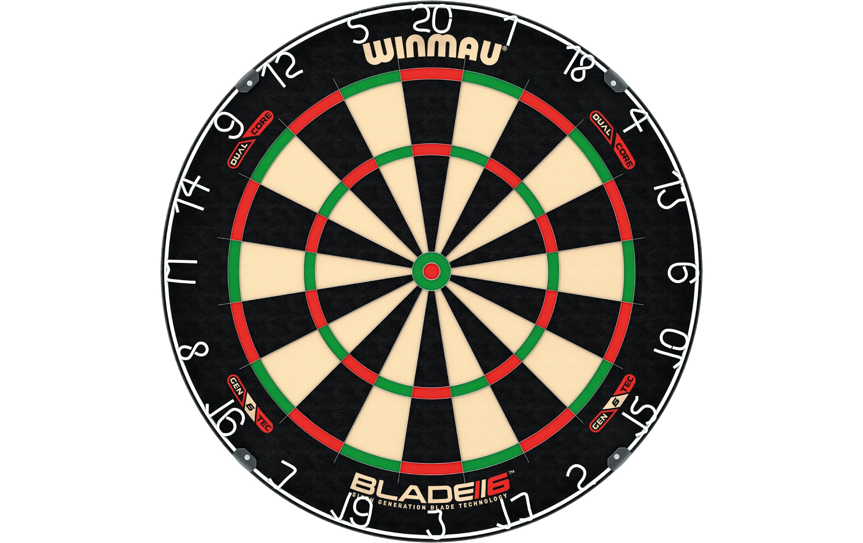 Winmau Dartboard Blade 6 Dual Core (3031) Material: Sisal