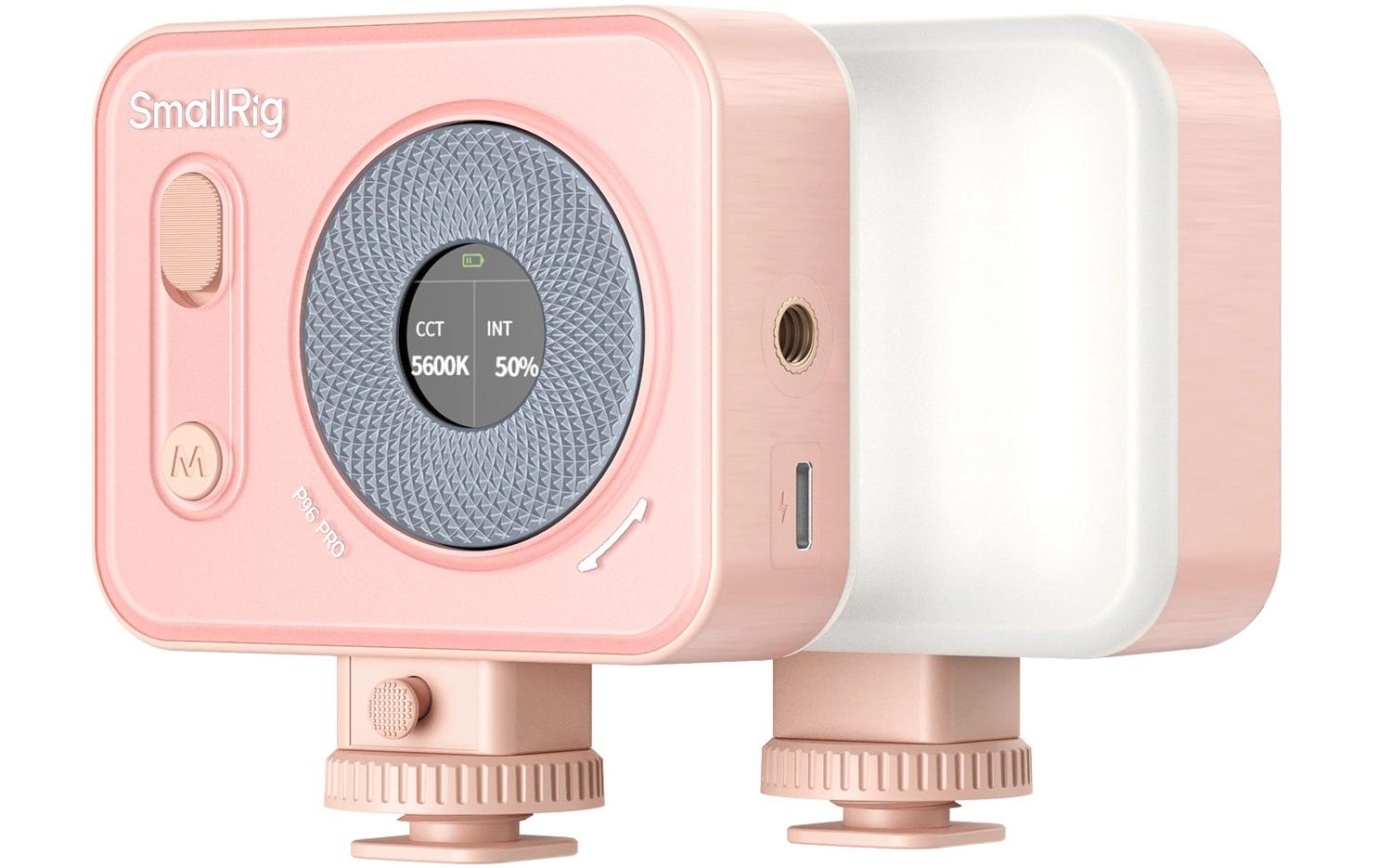 SmallRig Vibe P96 Pro mini LED Video Light (Pink)