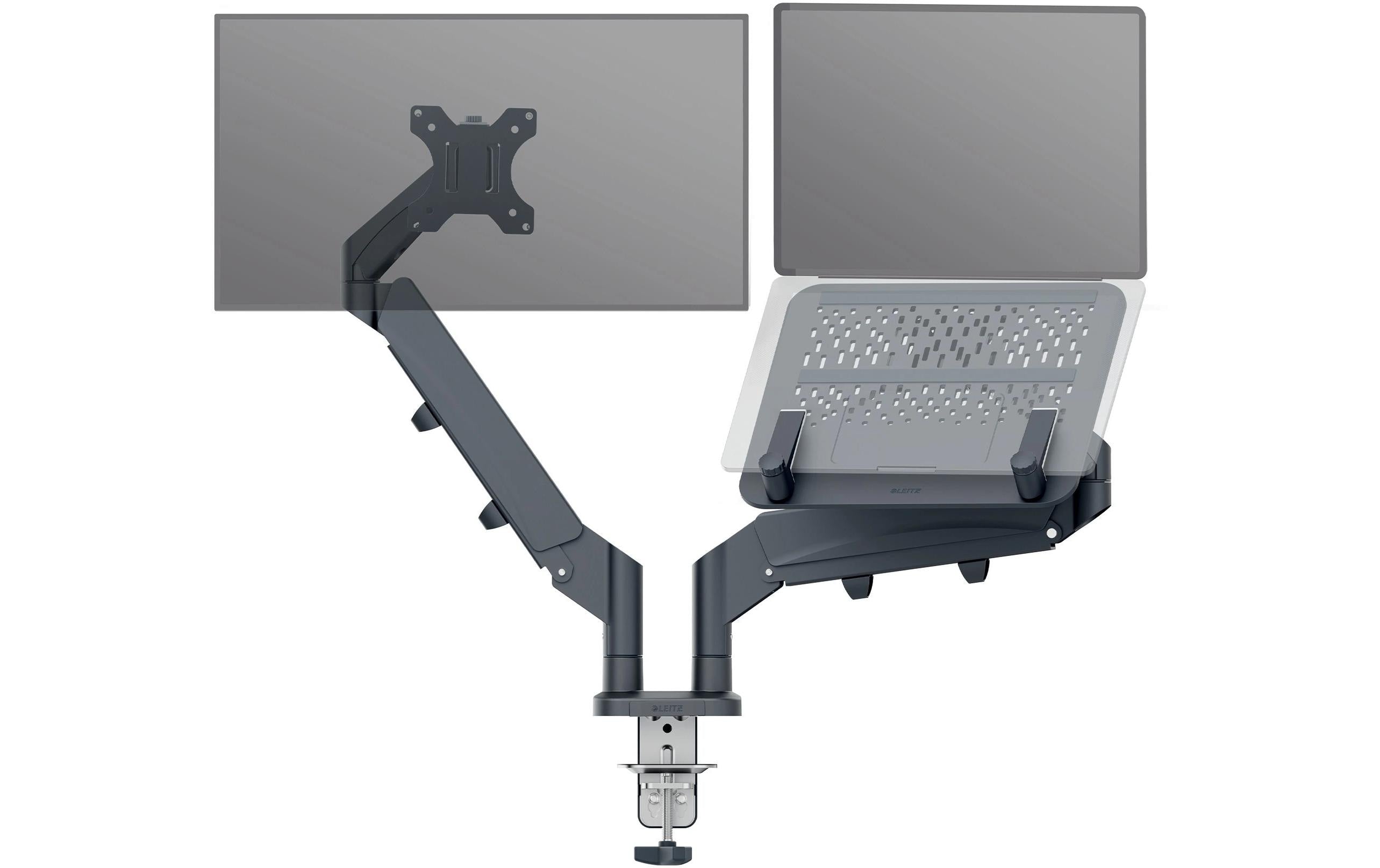 Leitz Ergo Dual Monitorarm&Laptophalterung