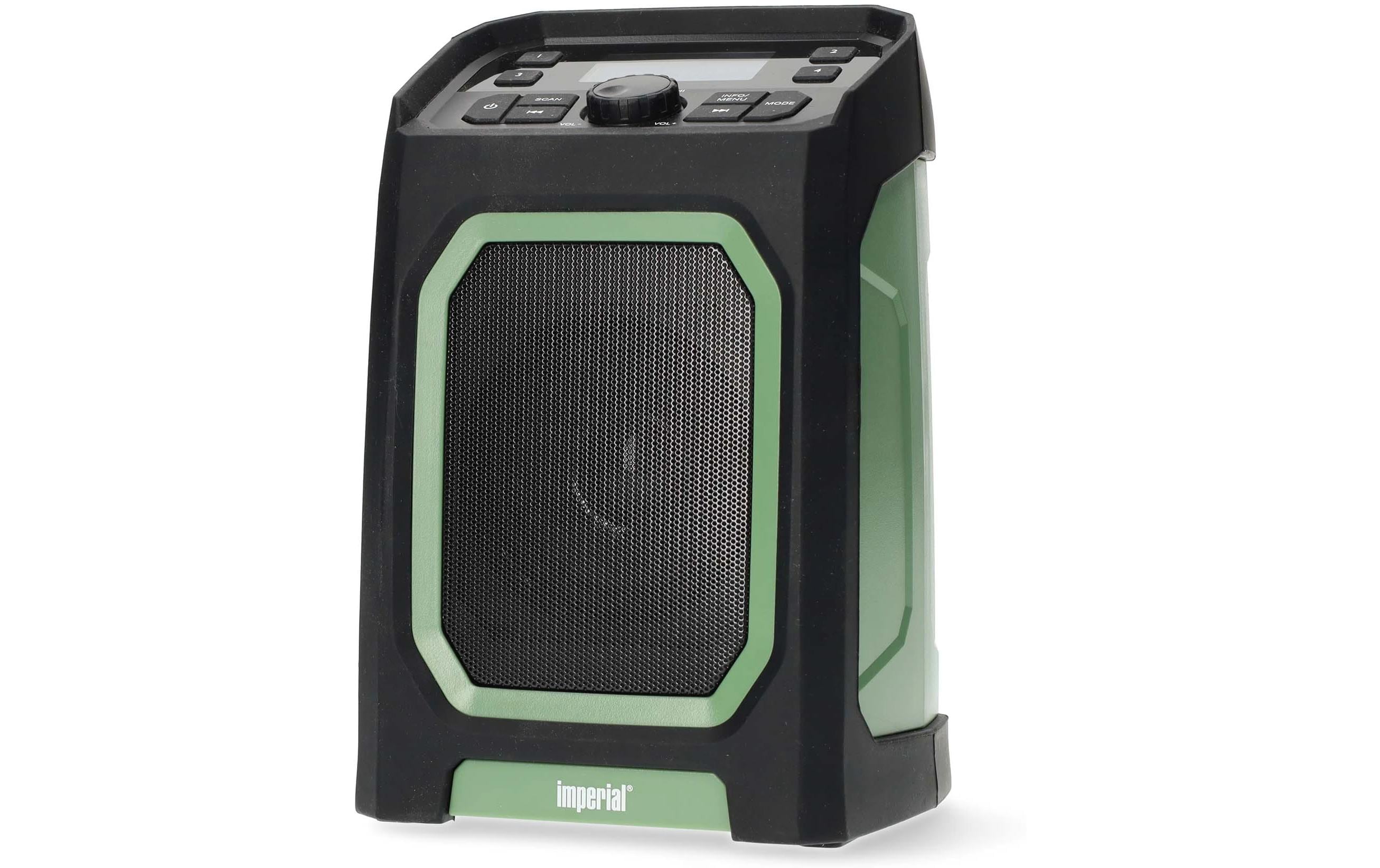 Imperial DABMAN OR 5 DAB+ Baustellen-Radio, schwarz-grün