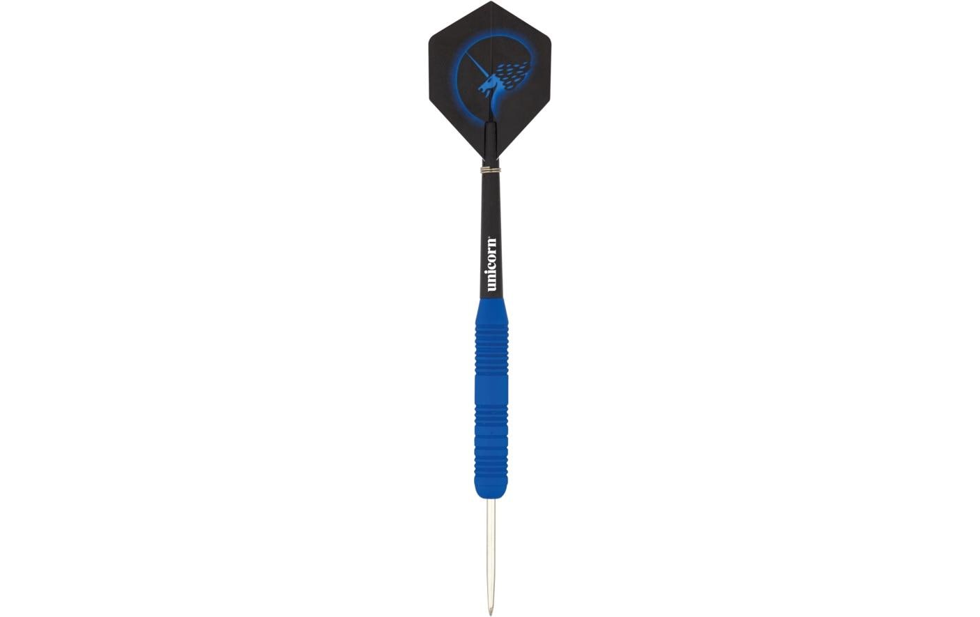 Unicorn Steeldart Core Plus Win Brass 21g blau/schwarz, 3er-Pack